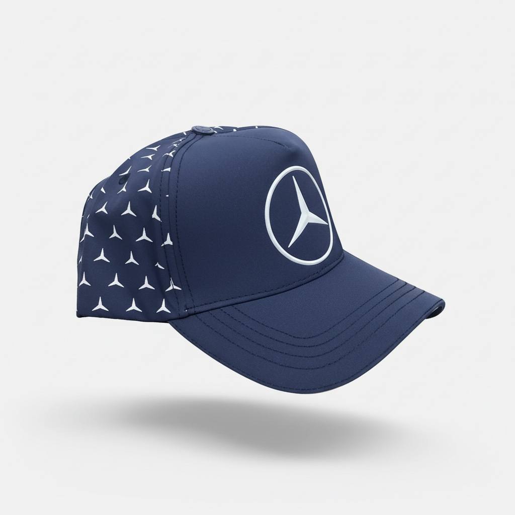 Mercedes-Benz Navy Star Logo Cap 🔵⭐🚗✨