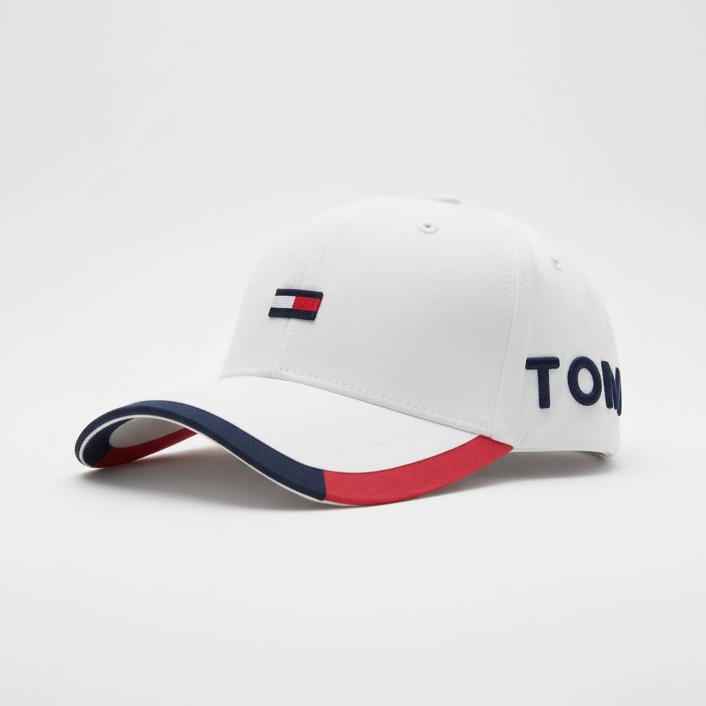 Tommy Hilfiger White Signature Logo Cap 🤍🧢🇺🇸