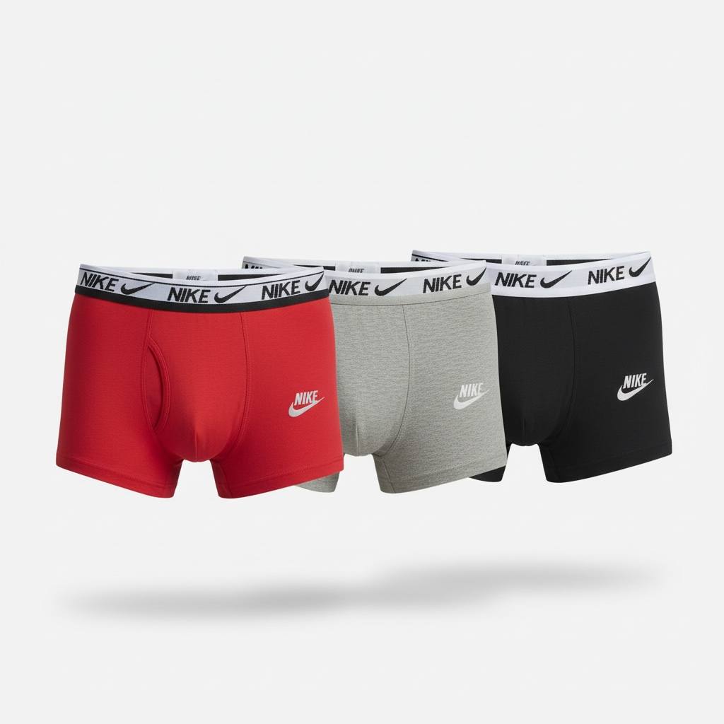 Nike Classic Boxer Briefs – 3-Pack Cotton Stretch Essential Set 🩳🔥