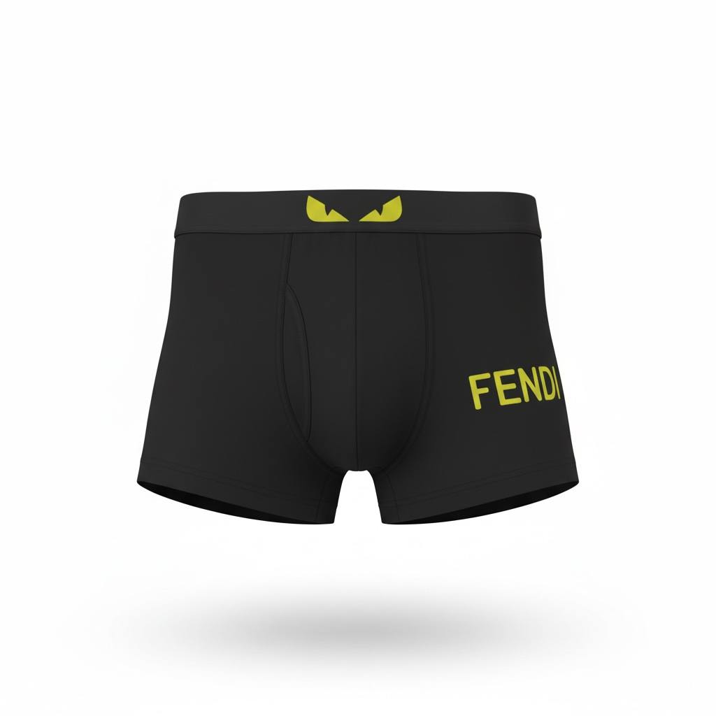 Fendi Monster Eye Boxer Briefs – Premium 3-Pack Designer Set 🩳🔥