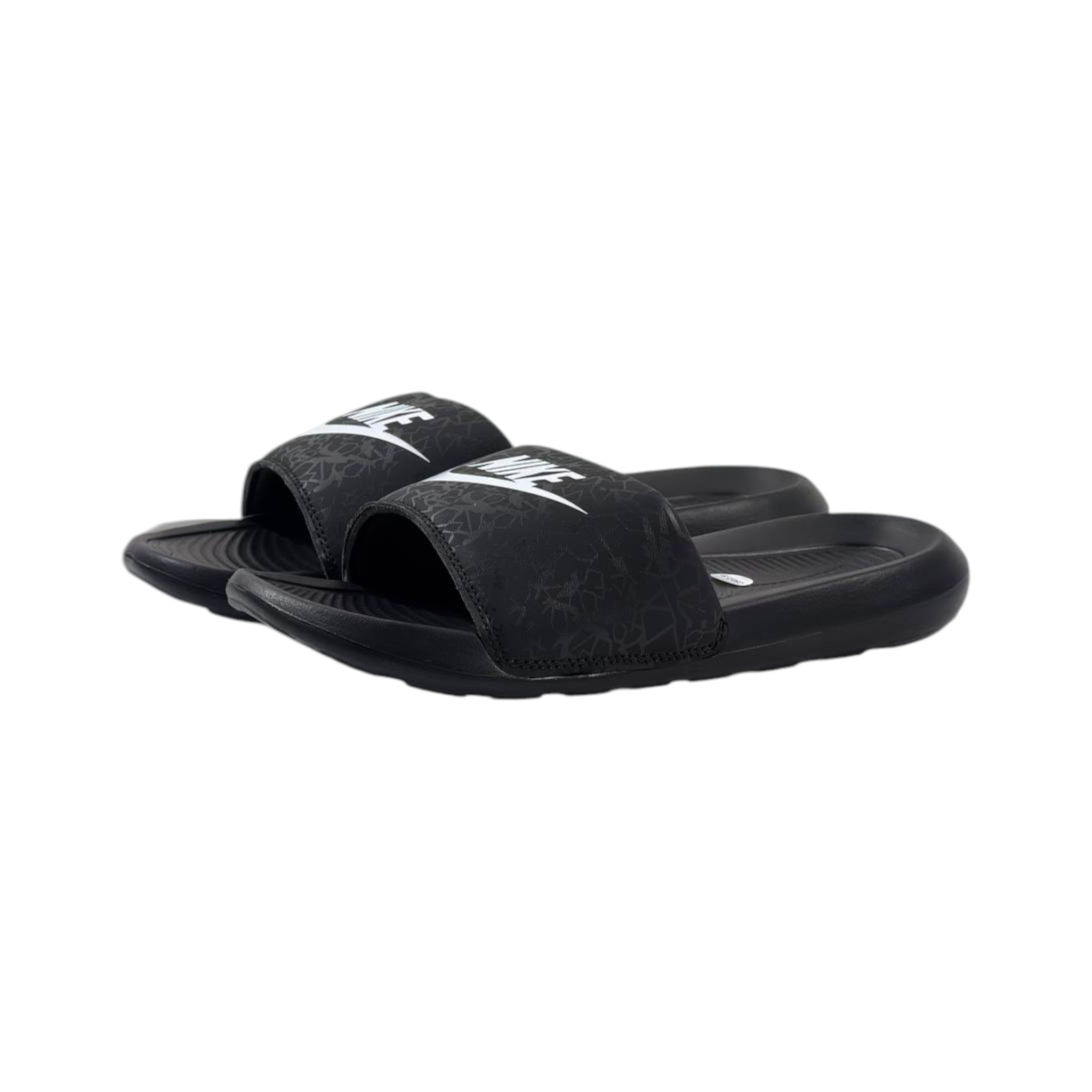 Nike Monochrome Comfort Slides – Black Edition 🖤⚡