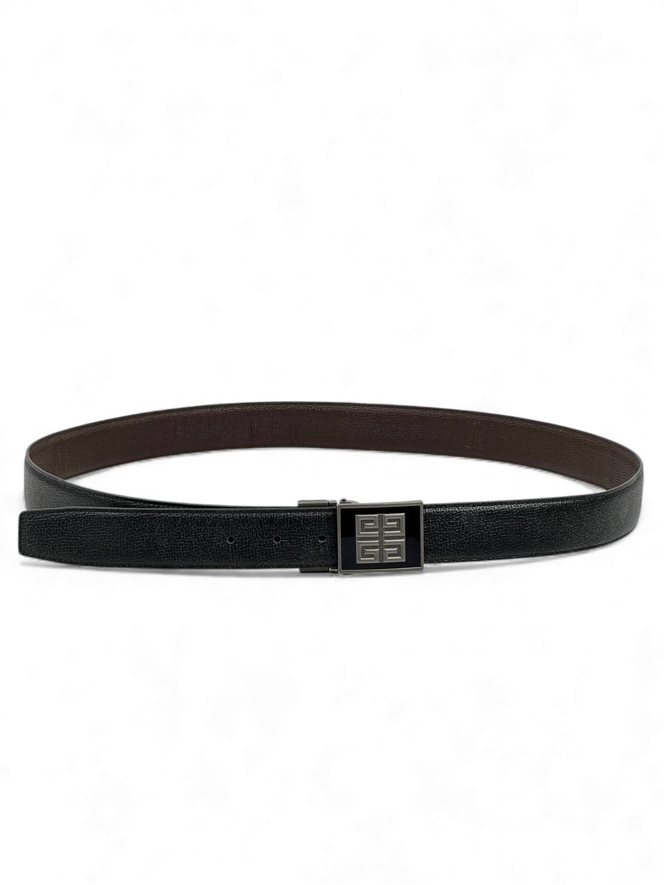 🖤 Givenchy Reversible Leather Belt – 125cm 🩶✨