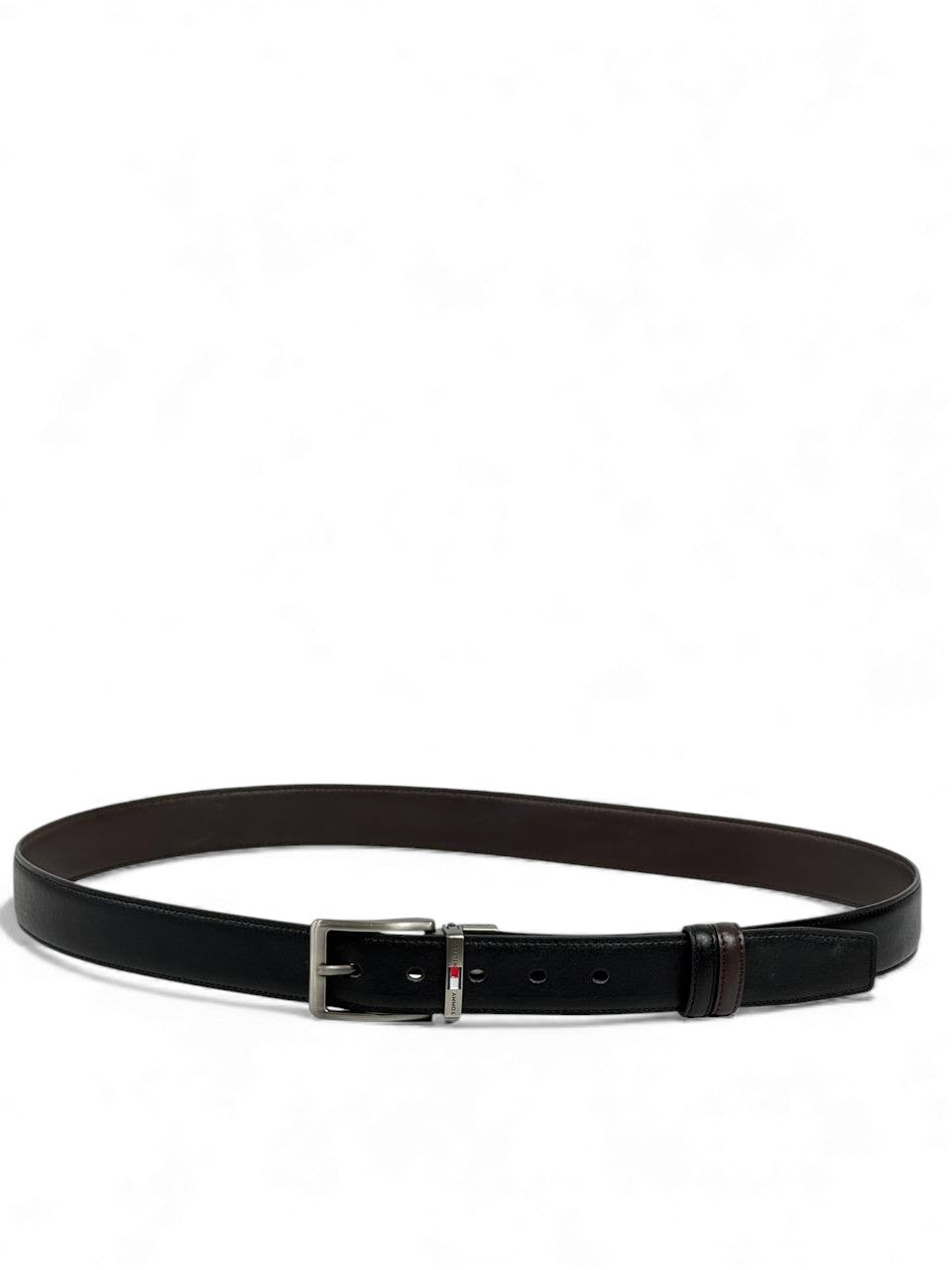 🖤 Tommy Hilfiger Reversible Leather Belt – 125cm 🤎🇺🇸