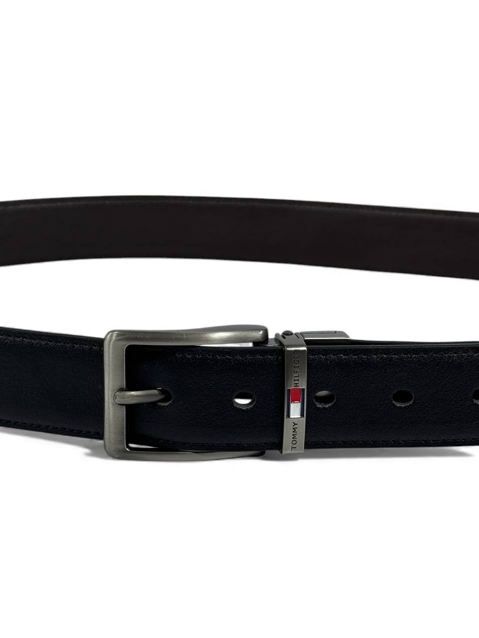 🖤 Tommy Hilfiger Reversible Leather Belt – 125cm 🤎🇺🇸