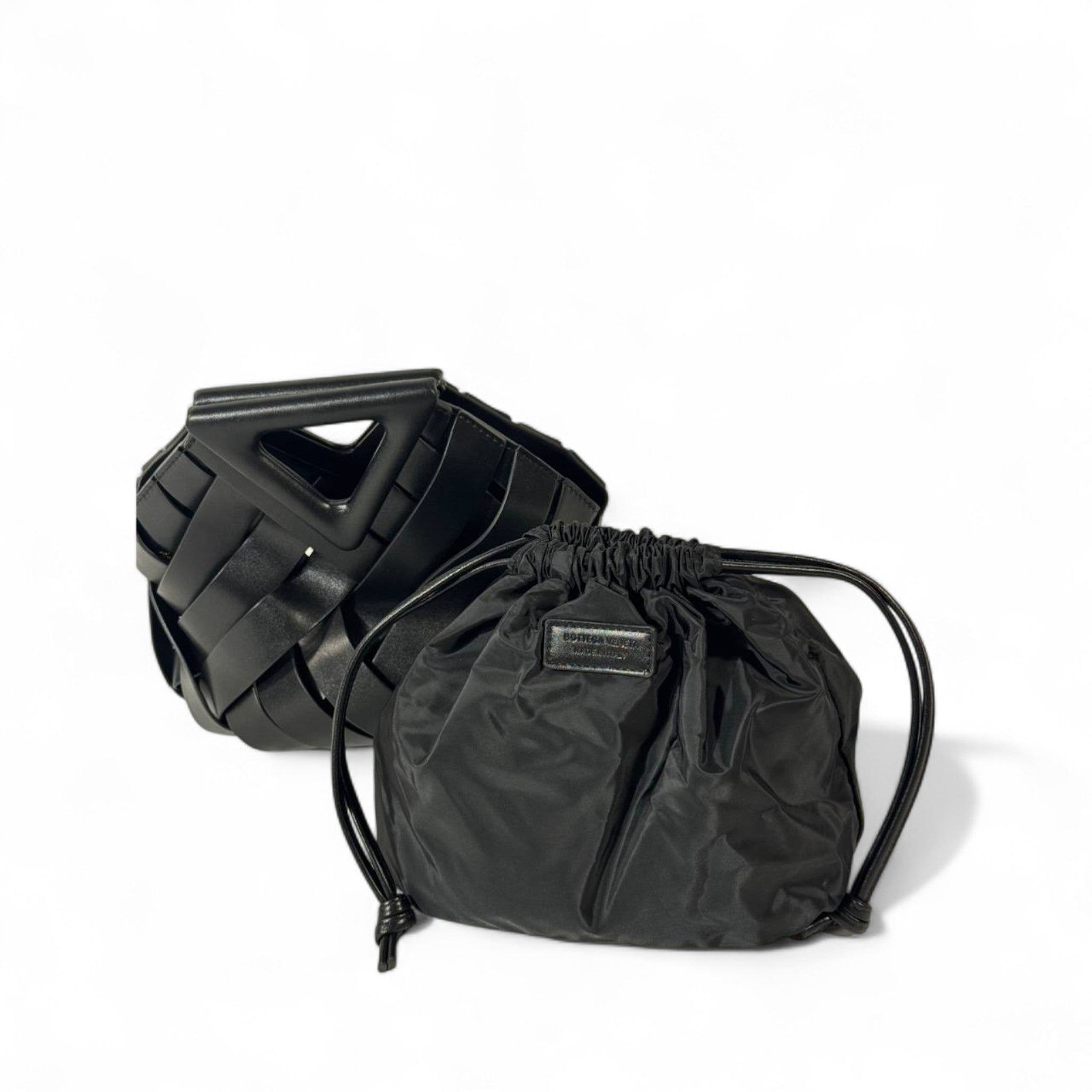 🖤 Bottega Vibes | Luxe Dual Black Bag Set 👜