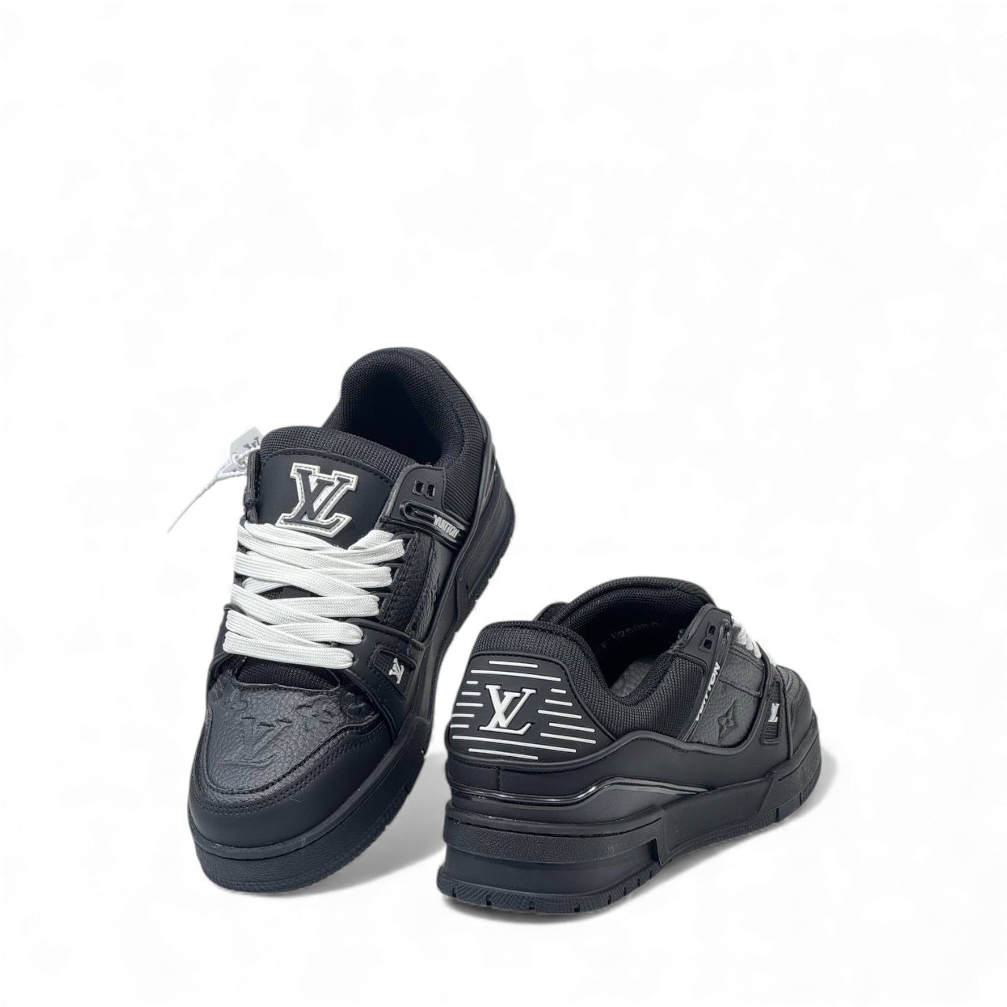 🖤 Louis Vuitton LV Trainer Black Monogram Sneakers – Iconic Luxury Reimagined 👟