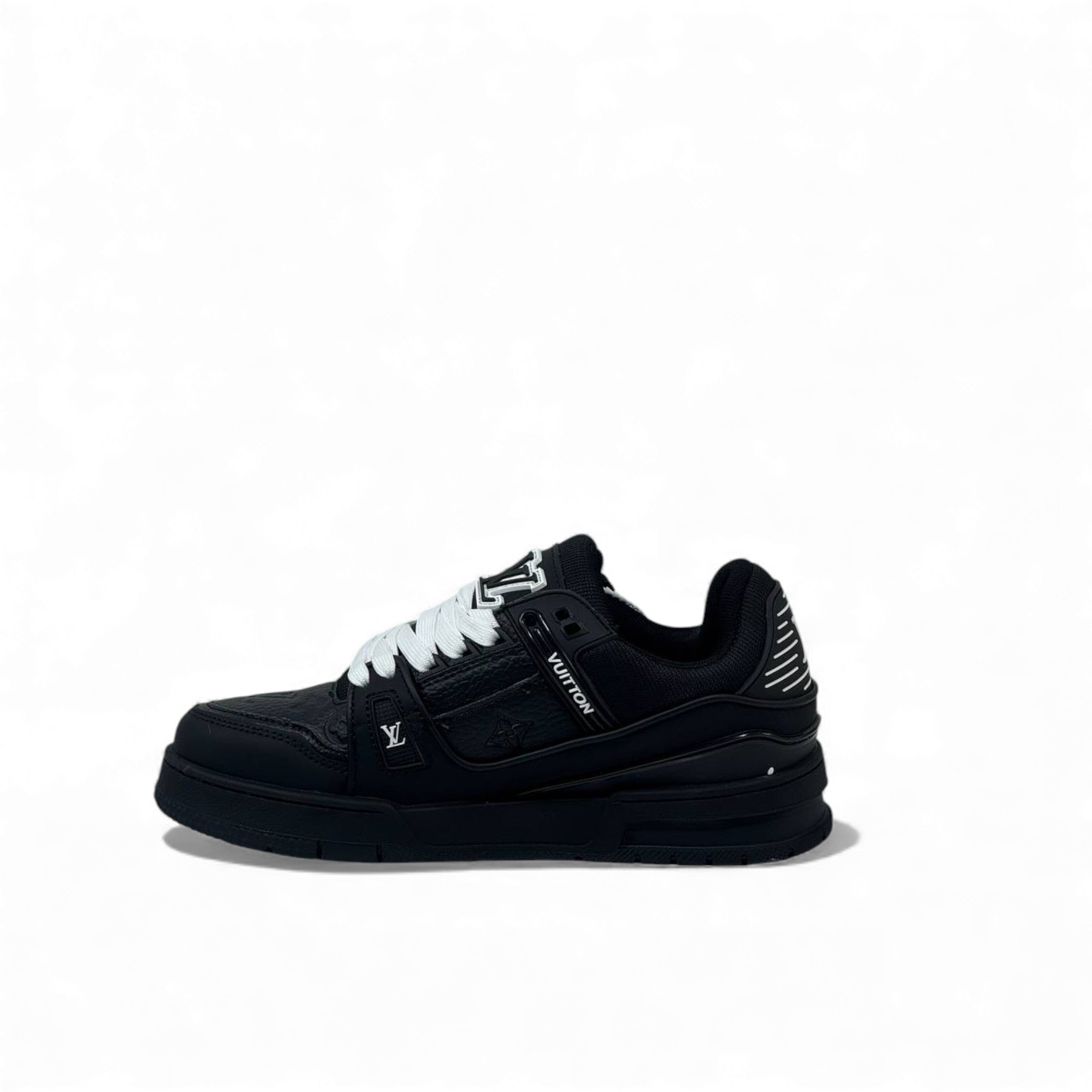 🖤 Louis Vuitton LV Trainer Black Monogram Sneakers – Iconic Luxury Reimagined 👟