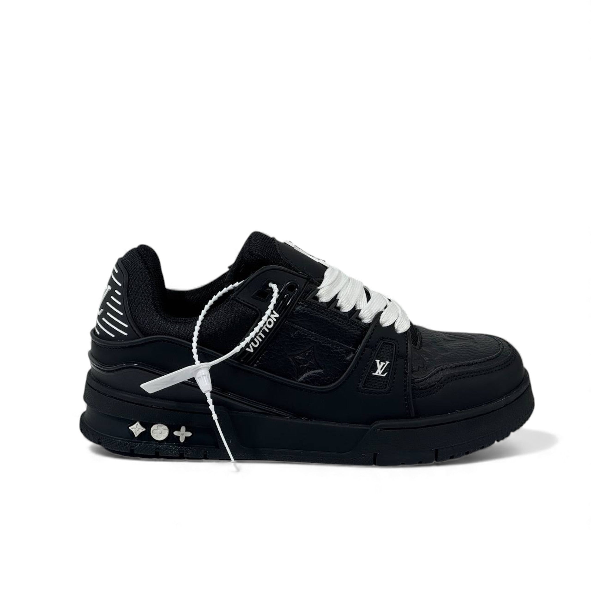 🖤 Louis Vuitton LV Trainer Black Monogram Sneakers – Iconic Luxury Reimagined 👟