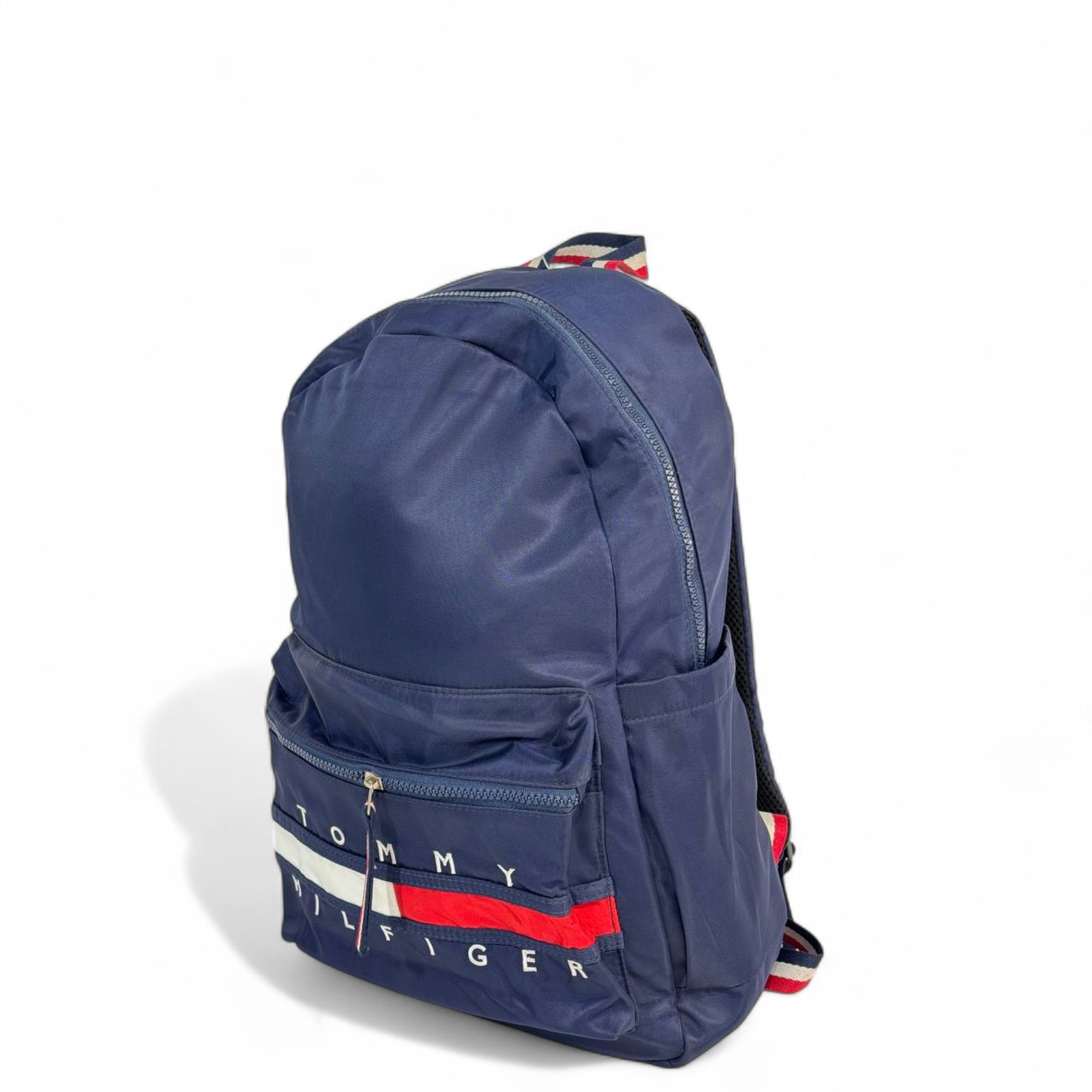 Tommy Hilfiger Navy Logo Backpack – Classic Flag Design 🎒🇺🇸