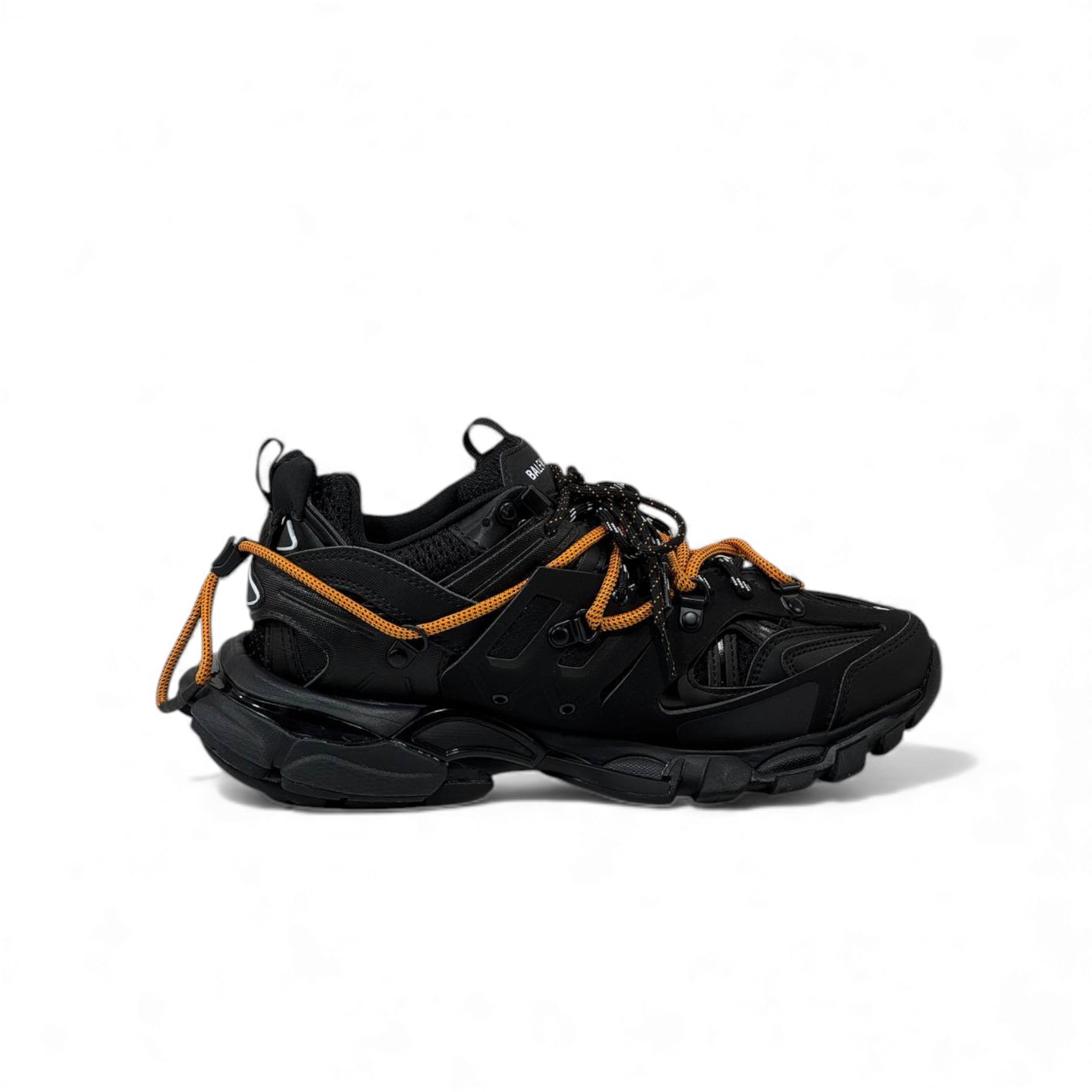 🖤 Balenciaga Track 2 Black & Orange Sneakers – Future Meets Function ⚡