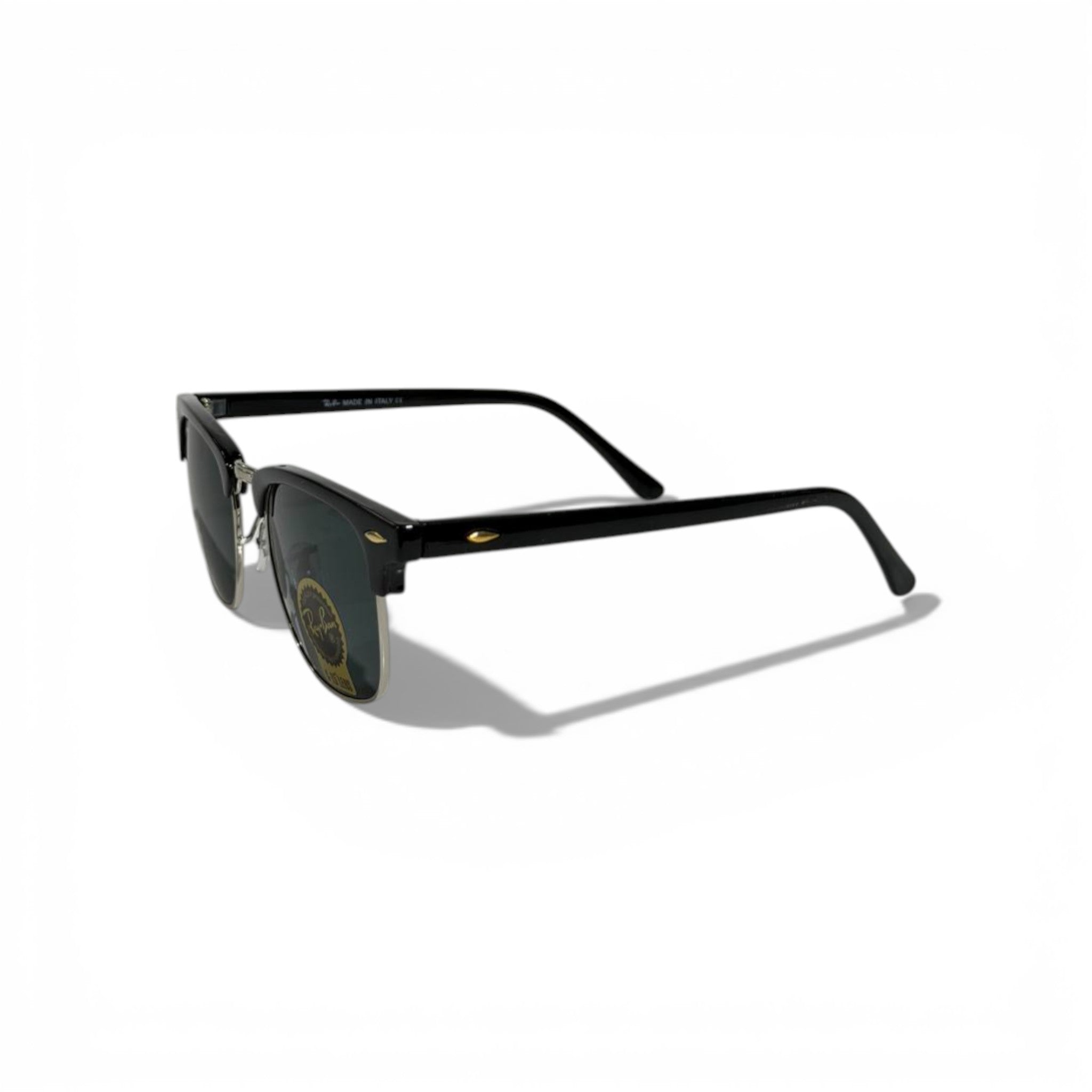 Ray-Ban Clubmaster Black Sunglasses – G-15 Lens 🕶️🖤