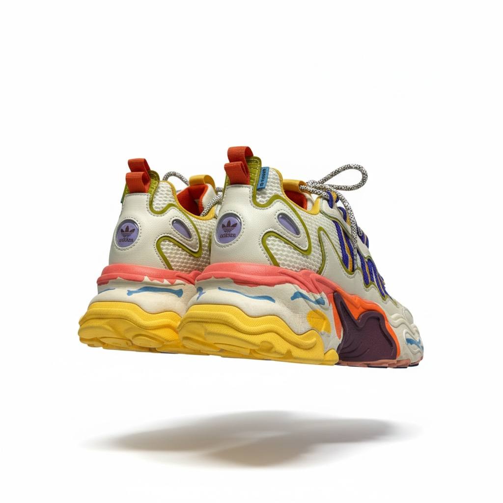 Adidas Ozweego Multicolor Chunky Sneakers 🌈🔥 | Bold Streetwear Statement