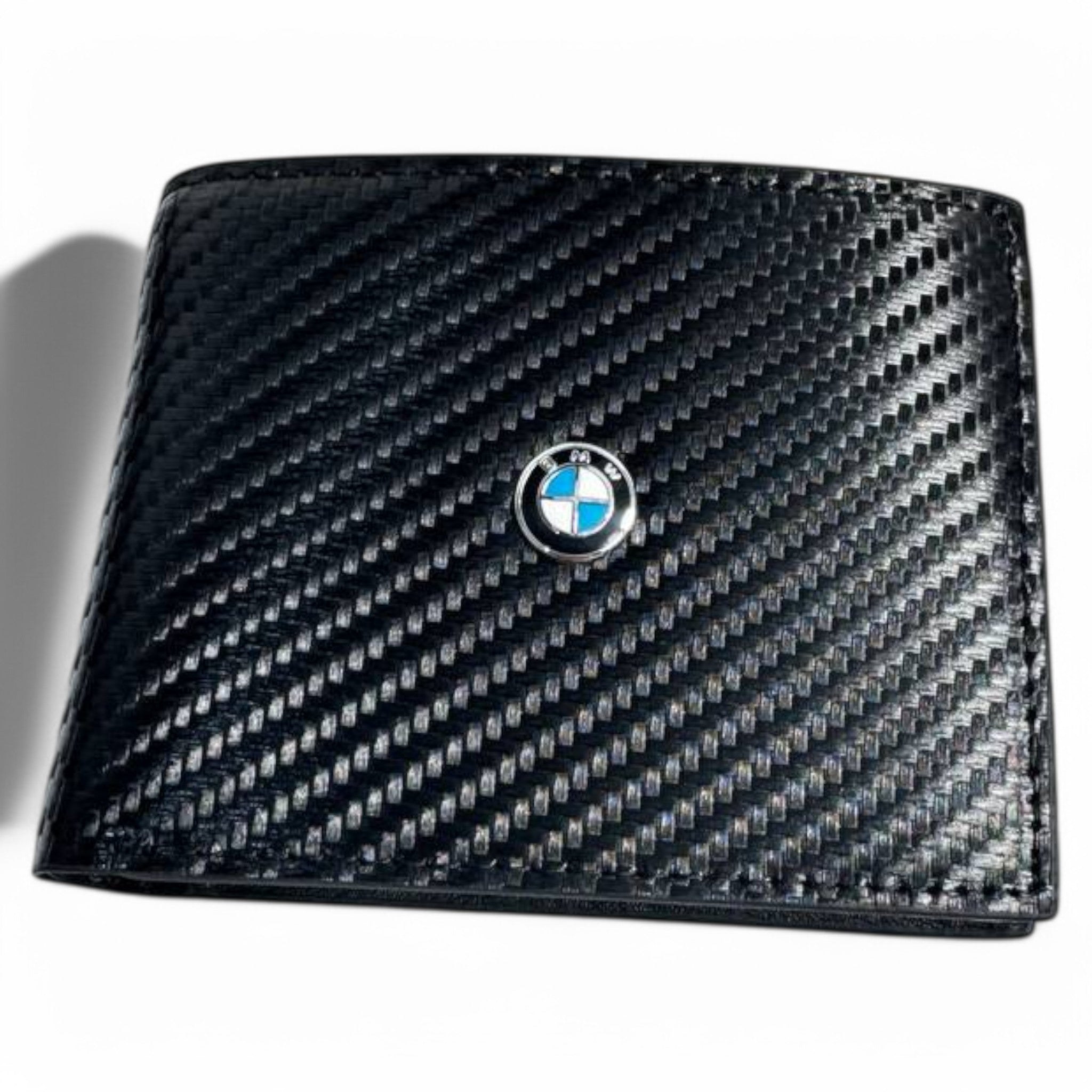BMW Carbon Fiber Leather Wallet