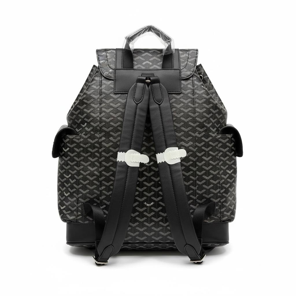 Goyard Black Monogram Utility Backpack 🎒🖤 | Luxury Statement Travel Bag 🔥✨