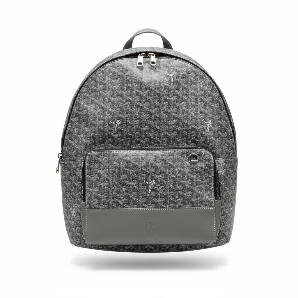 Goyard Grey Monogram Classic Backpack 🎒✨ | Everyday Luxury Essential 🩶🔥