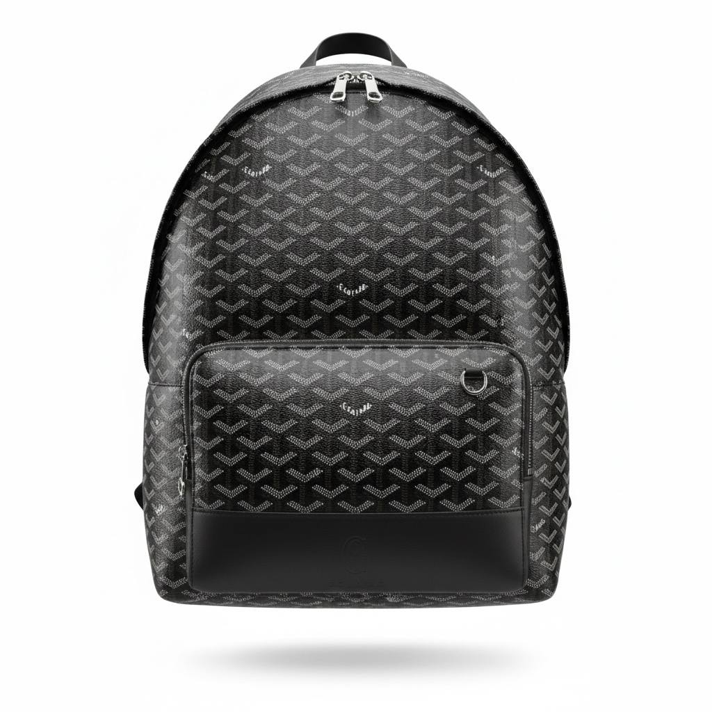 Goyard Black Monogram Classic Backpack 🎒🖤✨ | Timeless Luxury Everyday Carry 🔥
