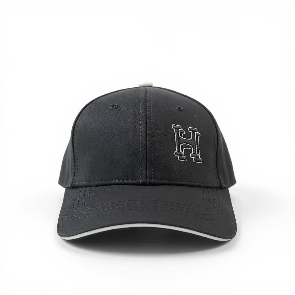 Hermès “H” Black Signature Cap 🖤✨ | Understated Luxury Essential