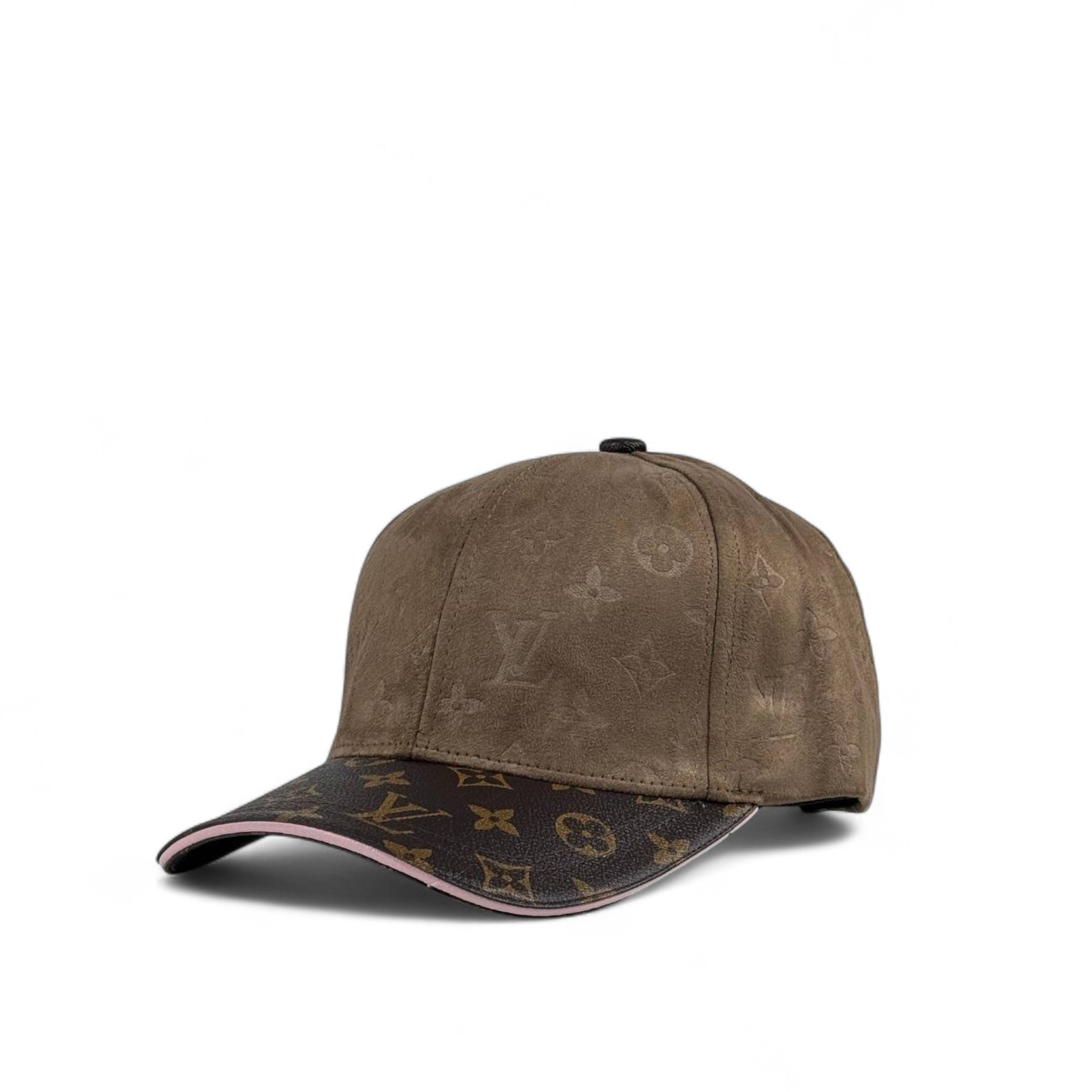 🧢 Louis Vuitton Monogram Suede & Canvas Cap | Luxury Designer Hat