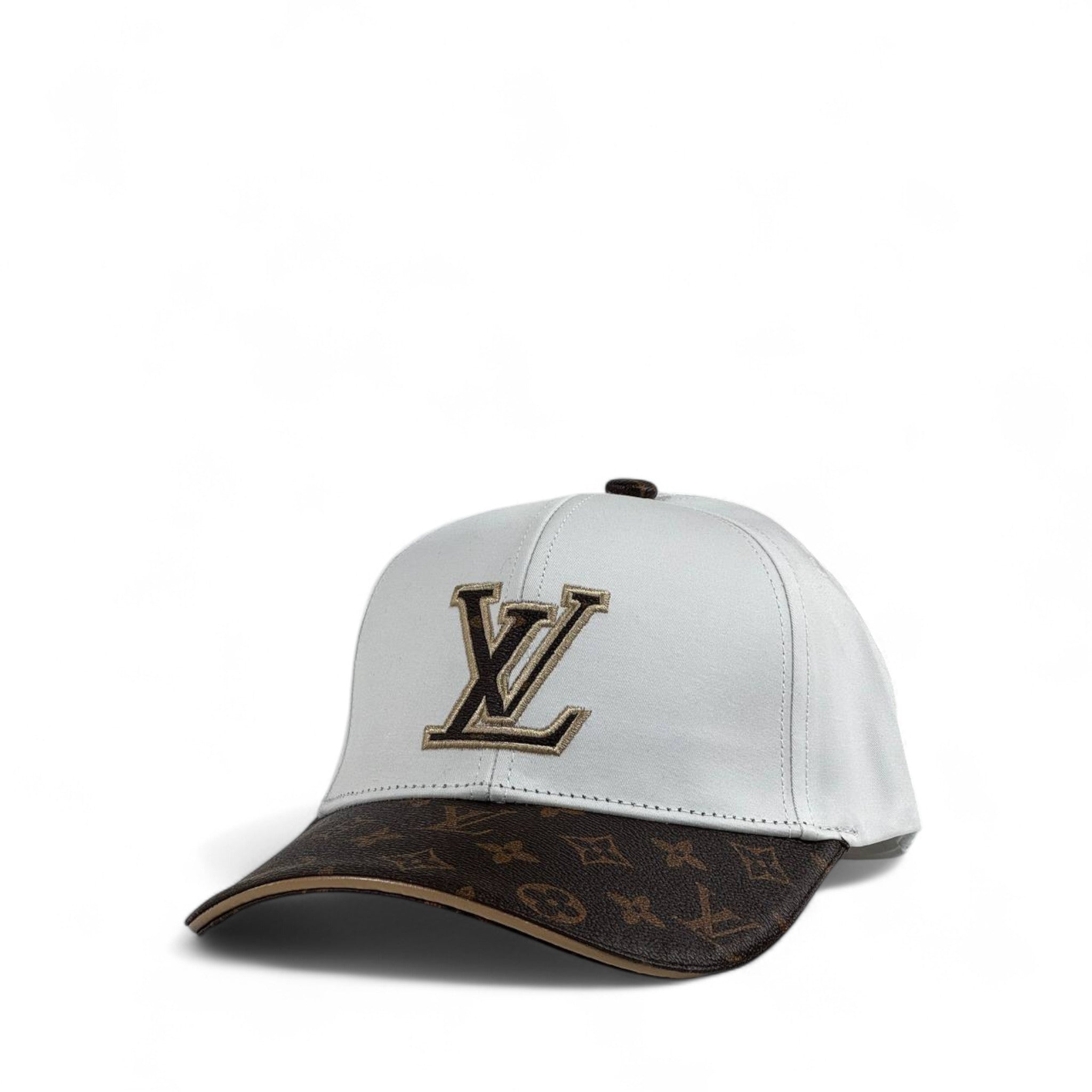 Louis Vuitton White Monogram Cap 🧢 | Luxury Designer LV Logo Hat ✨