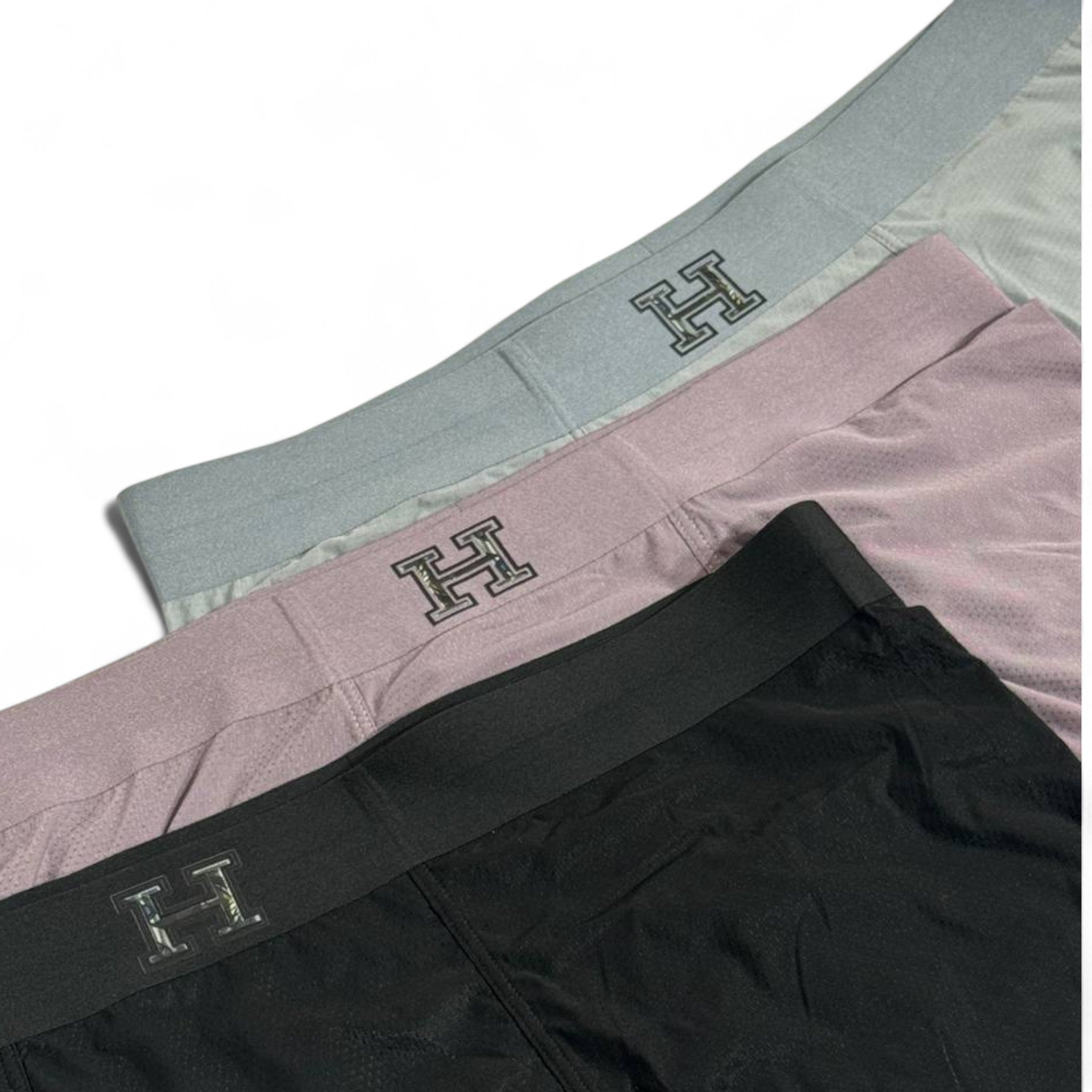 🧡 Hermès Men’s Luxury Boxer Set (3 Pieces) | Premium Comfort & Designer Style