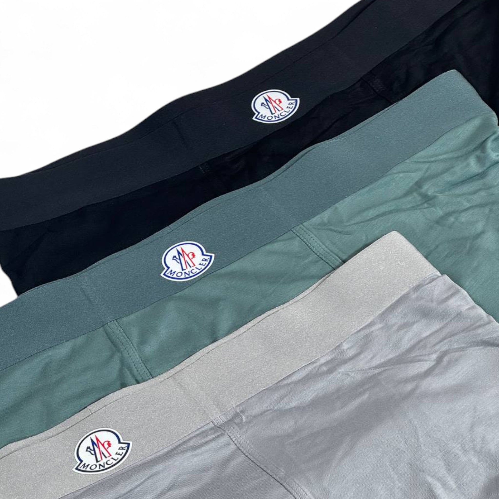 ❄️ Moncler Men’s Luxury Boxer Set (3 Pieces) | Premium Comfort & Iconic Style