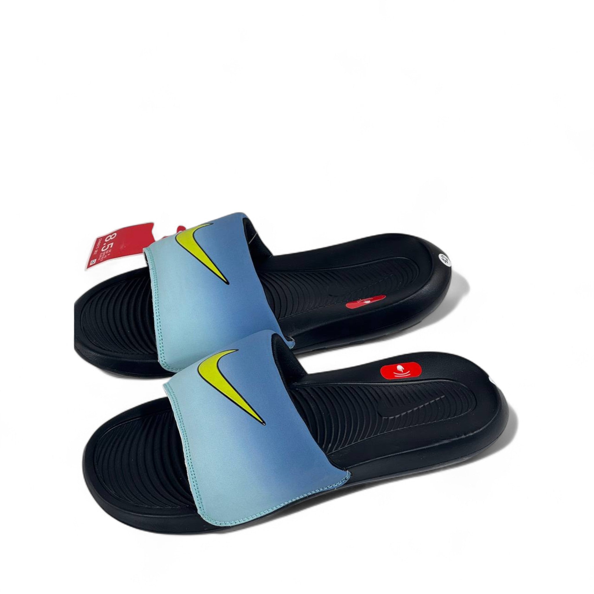 ⚡ Nike Tech Gradient Men’s Slides | Sporty Comfort & Bold Style (without box)📦