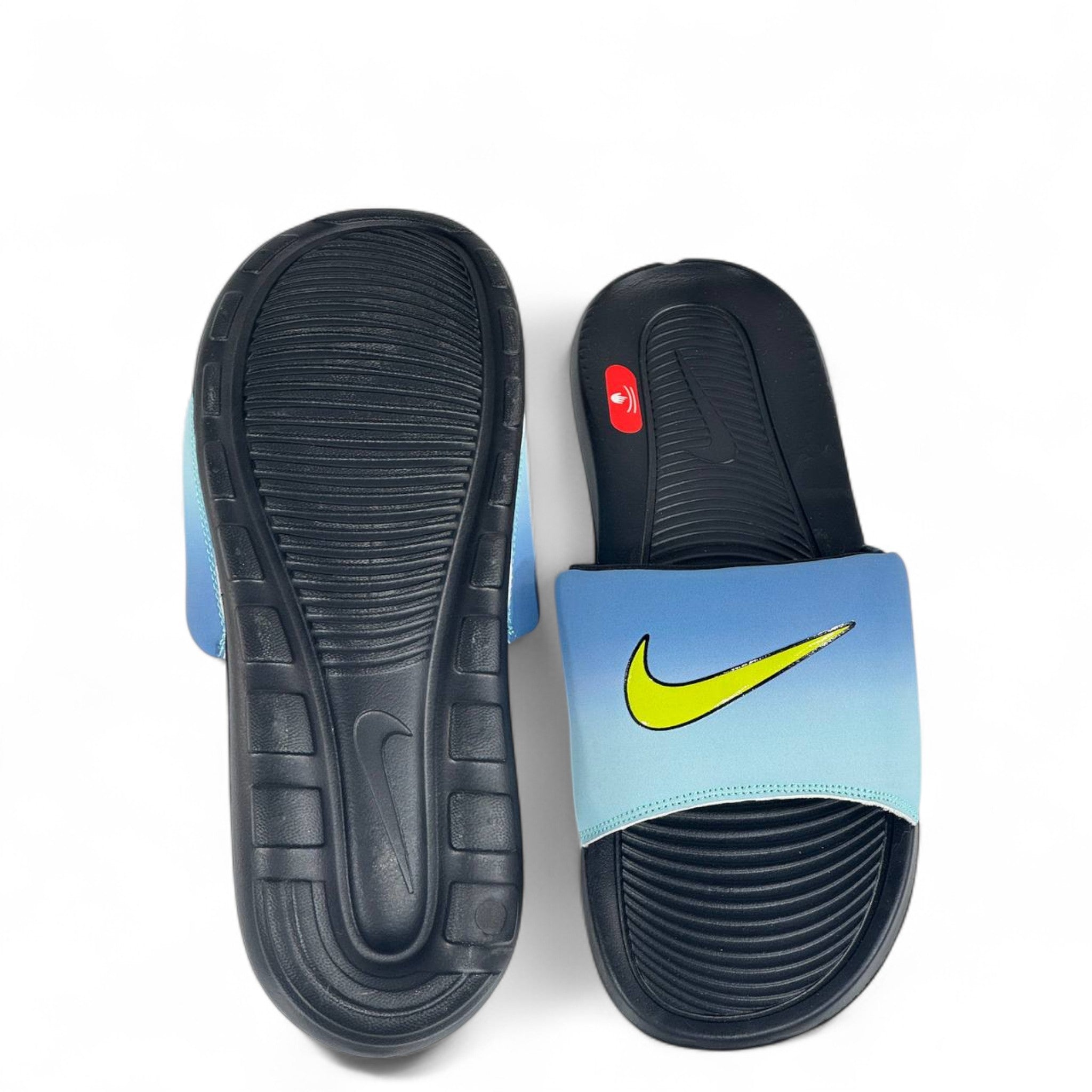 ⚡ Nike Tech Gradient Men’s Slides | Sporty Comfort & Bold Style (without box)📦