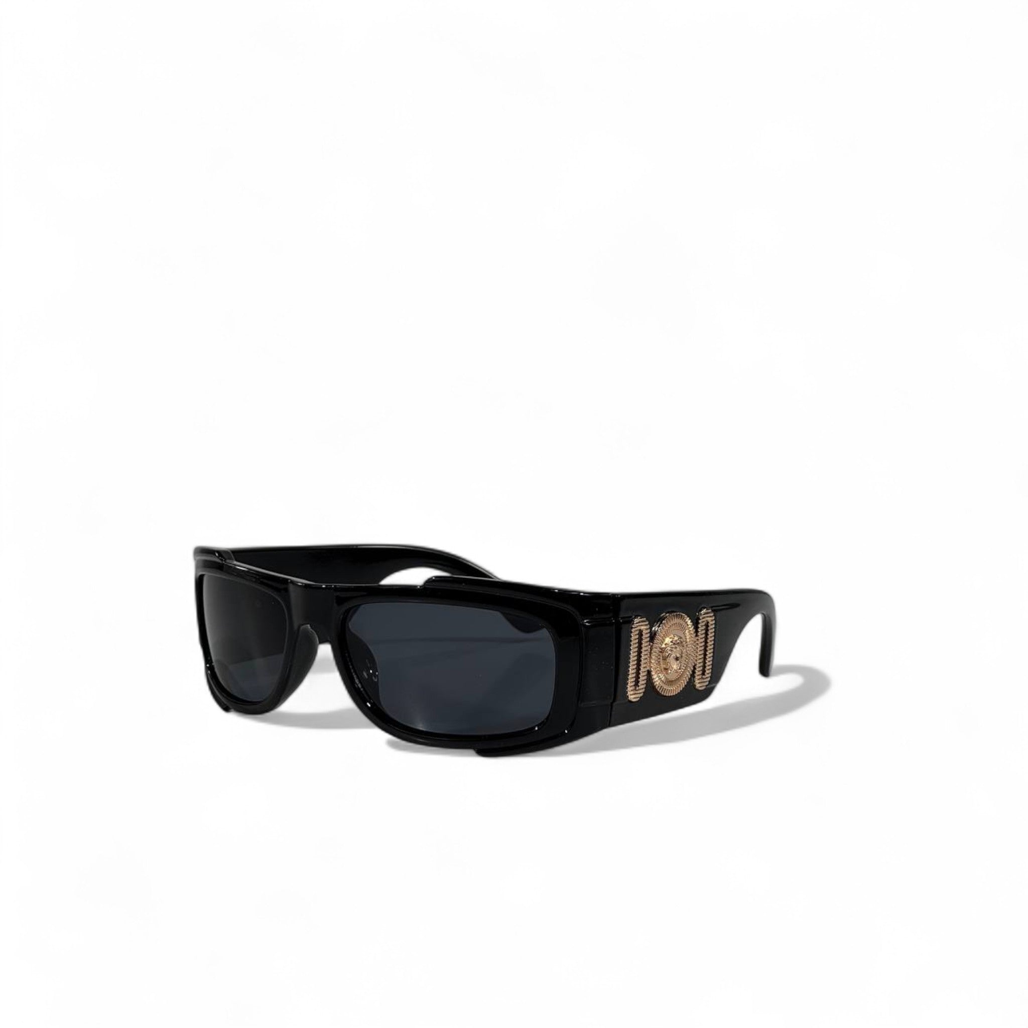 🕶️ Versace Medusa Black Sunglasses – Bold Luxury Designer Eyewear 👑✨