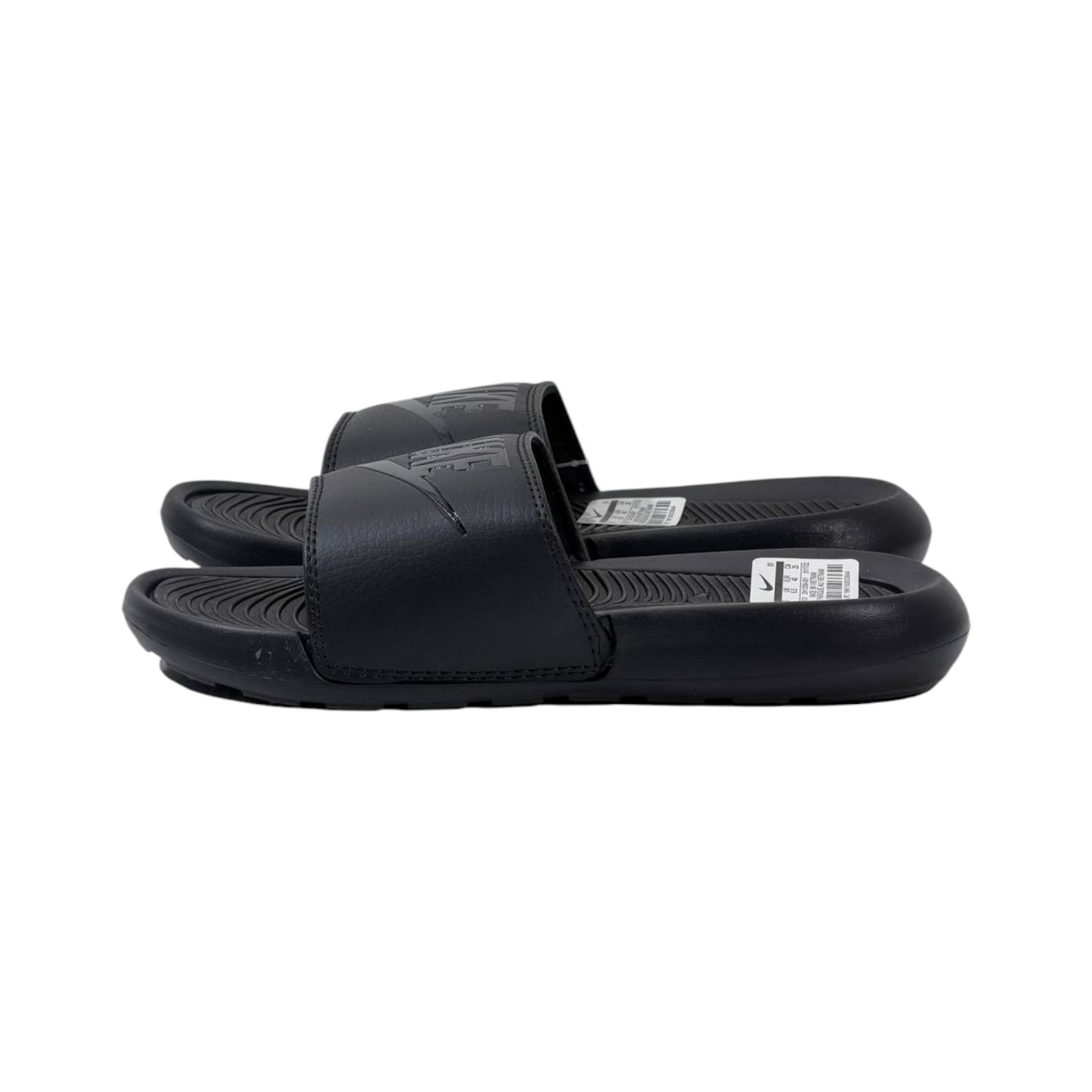 Nike Tech Shadow Slides – Triple Black Edition ⚫🔥