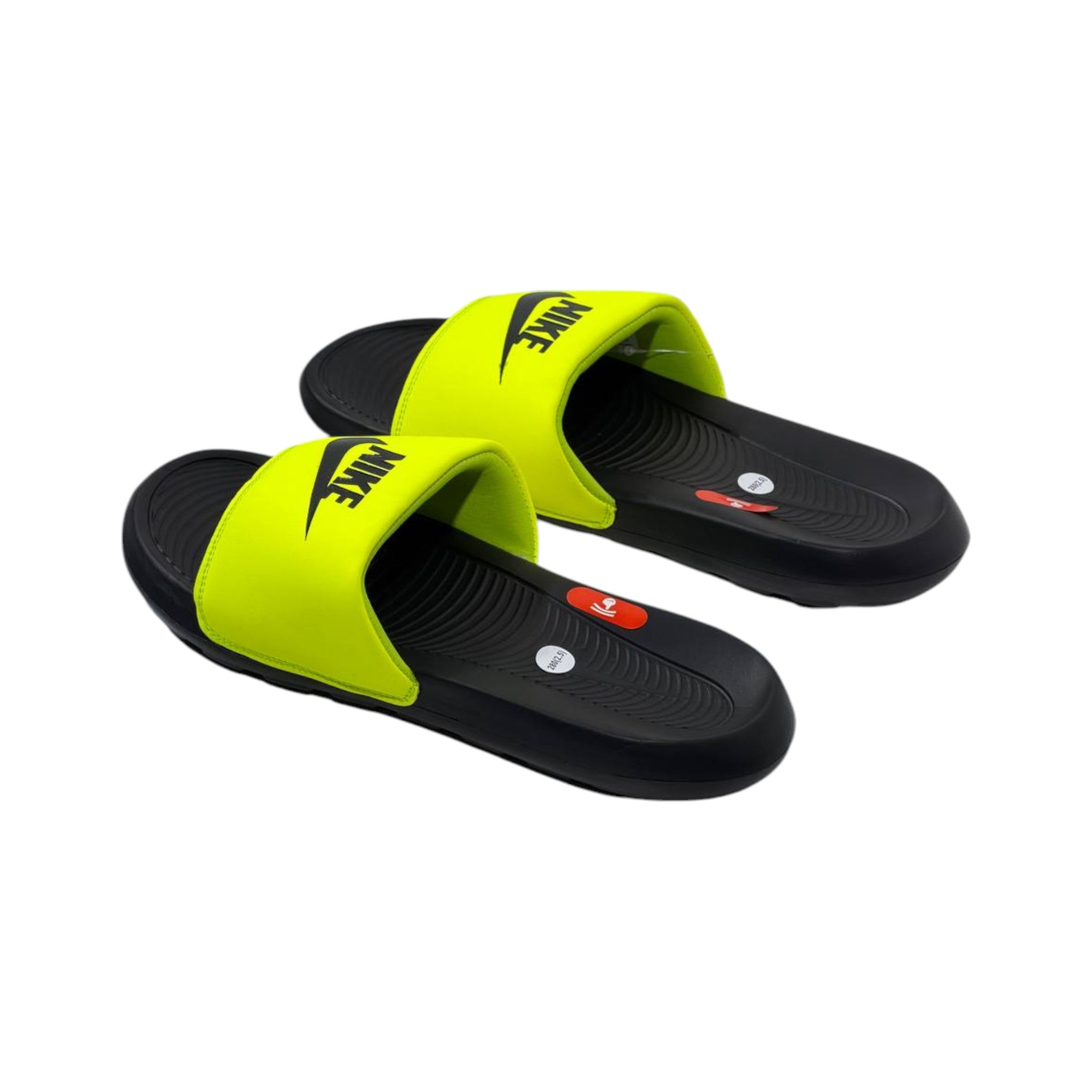 Nike Tech Volt Slides โ Neon Yellow Edition โก๐