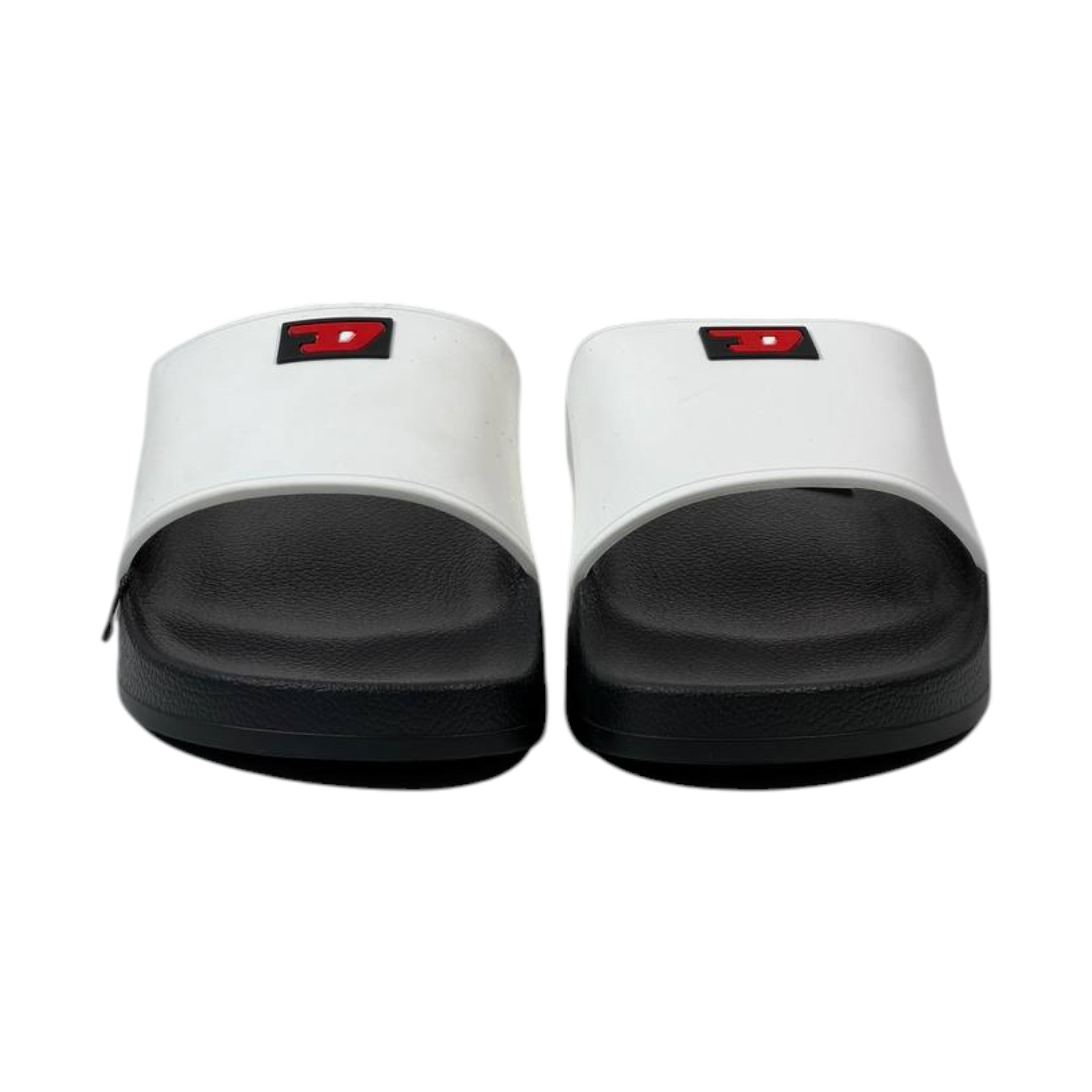 ๐ฉด Diesel Icon White & Black Luxury Slides โ Everyday Comfort Meets Street Style ๐ฅ