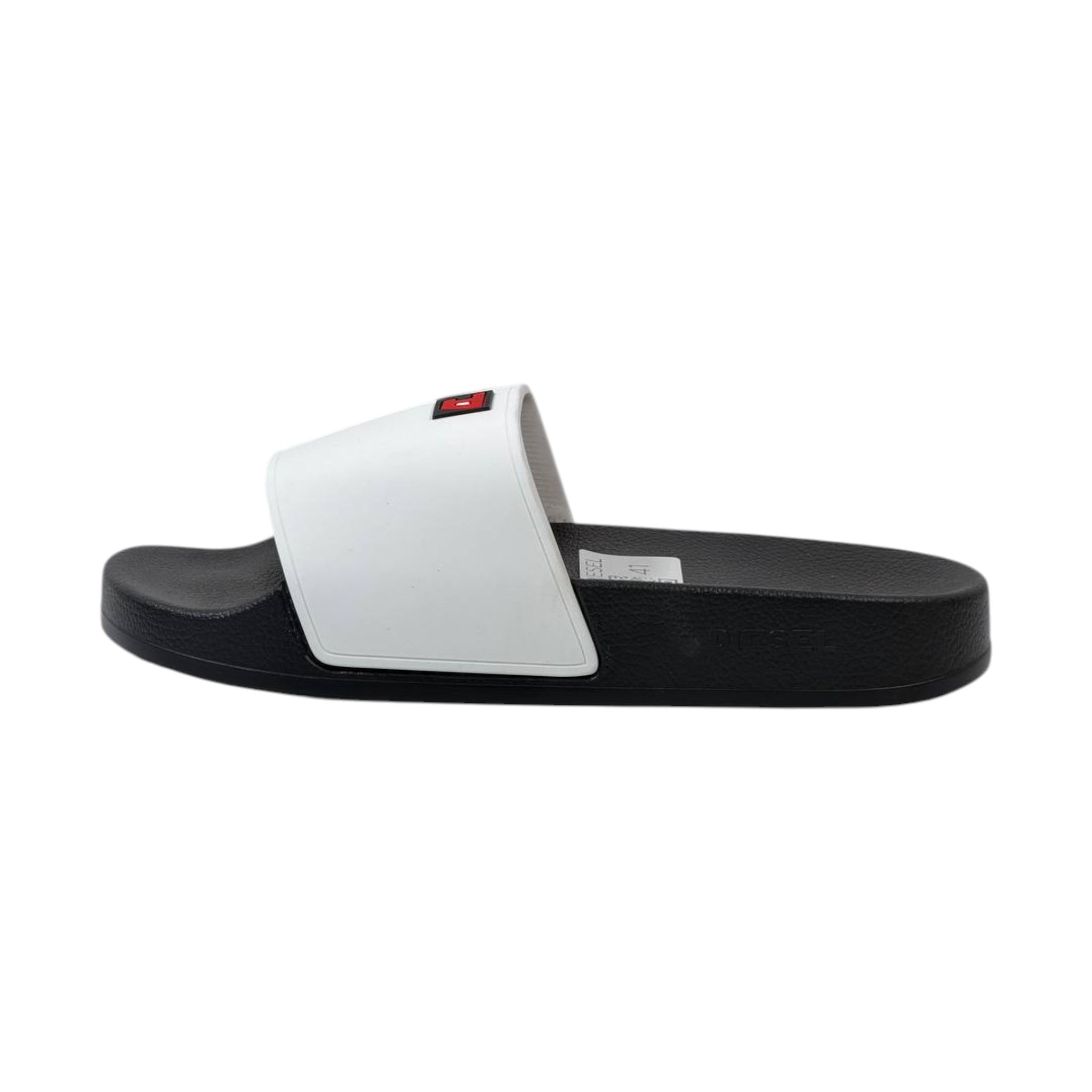 ๐ฉด Diesel Icon White & Black Luxury Slides โ Everyday Comfort Meets Street Style ๐ฅ