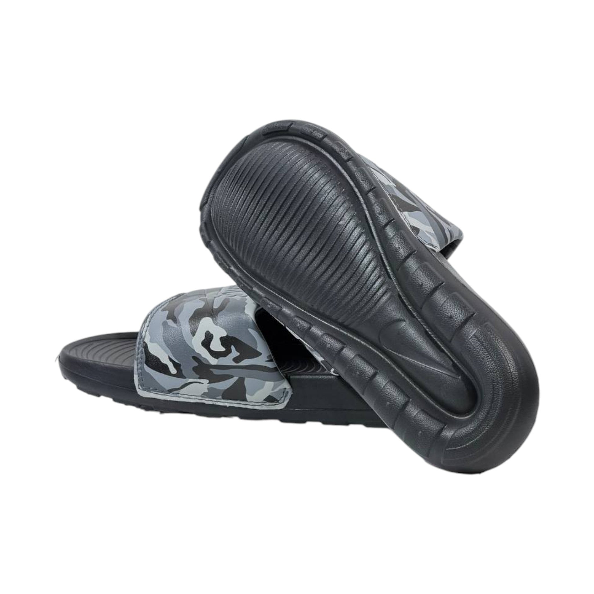 ⚡ Nike Tech Fleece Camo Slides – Premium Comfort & Urban Performance 🩶