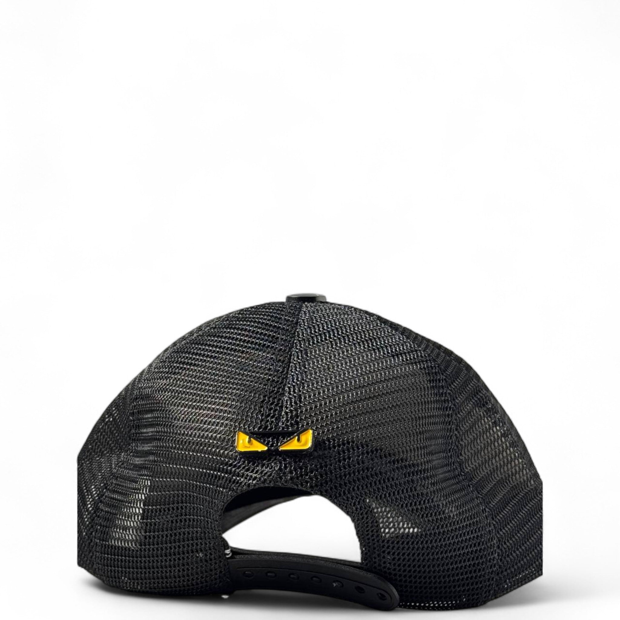 Fendi Monster Eyes Black Mesh Cap 👀🖤 | Iconic Luxury Streetwear