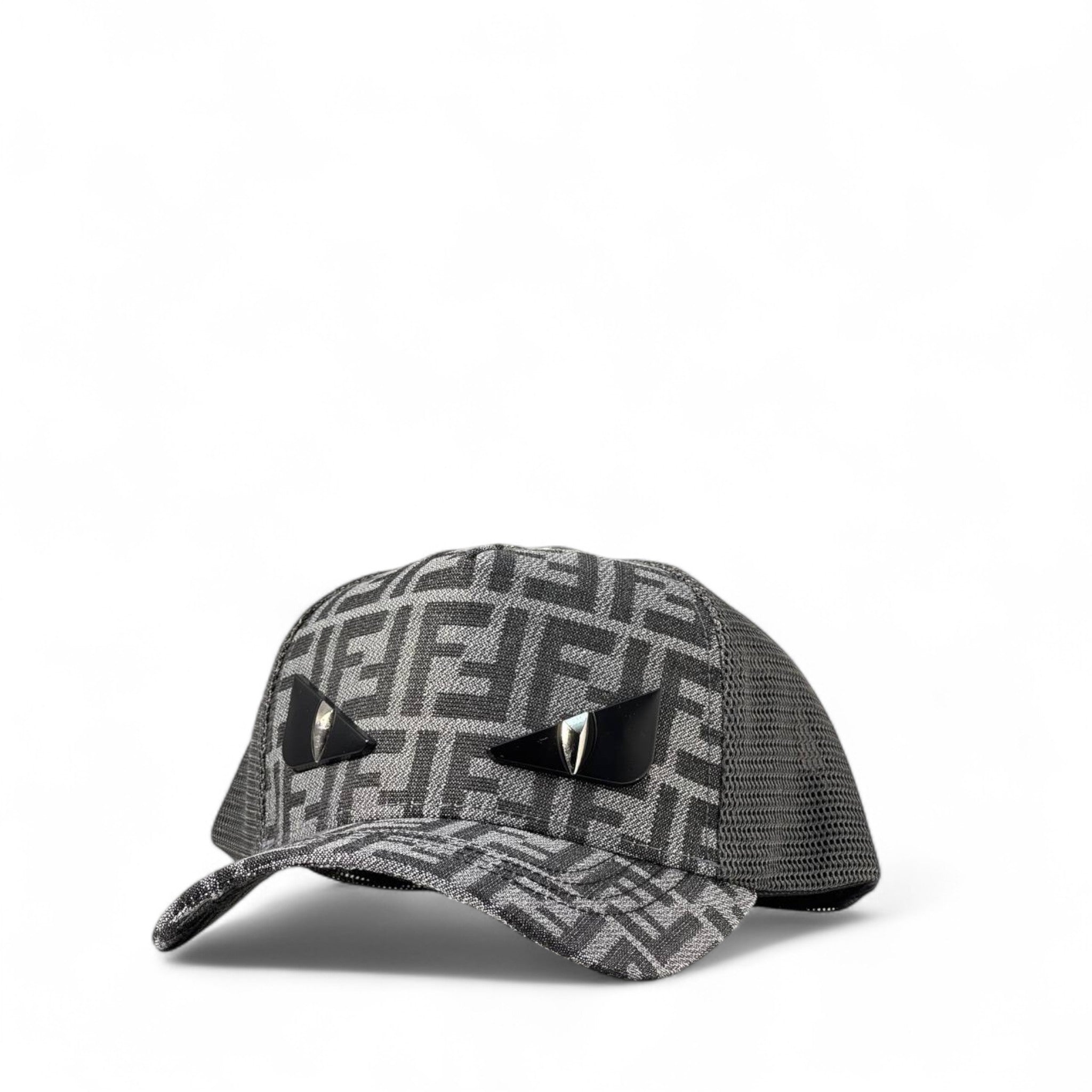Fendi Monster Eyes Zucca Cap 👁🗨 | FF Mesh Streetwear Icon