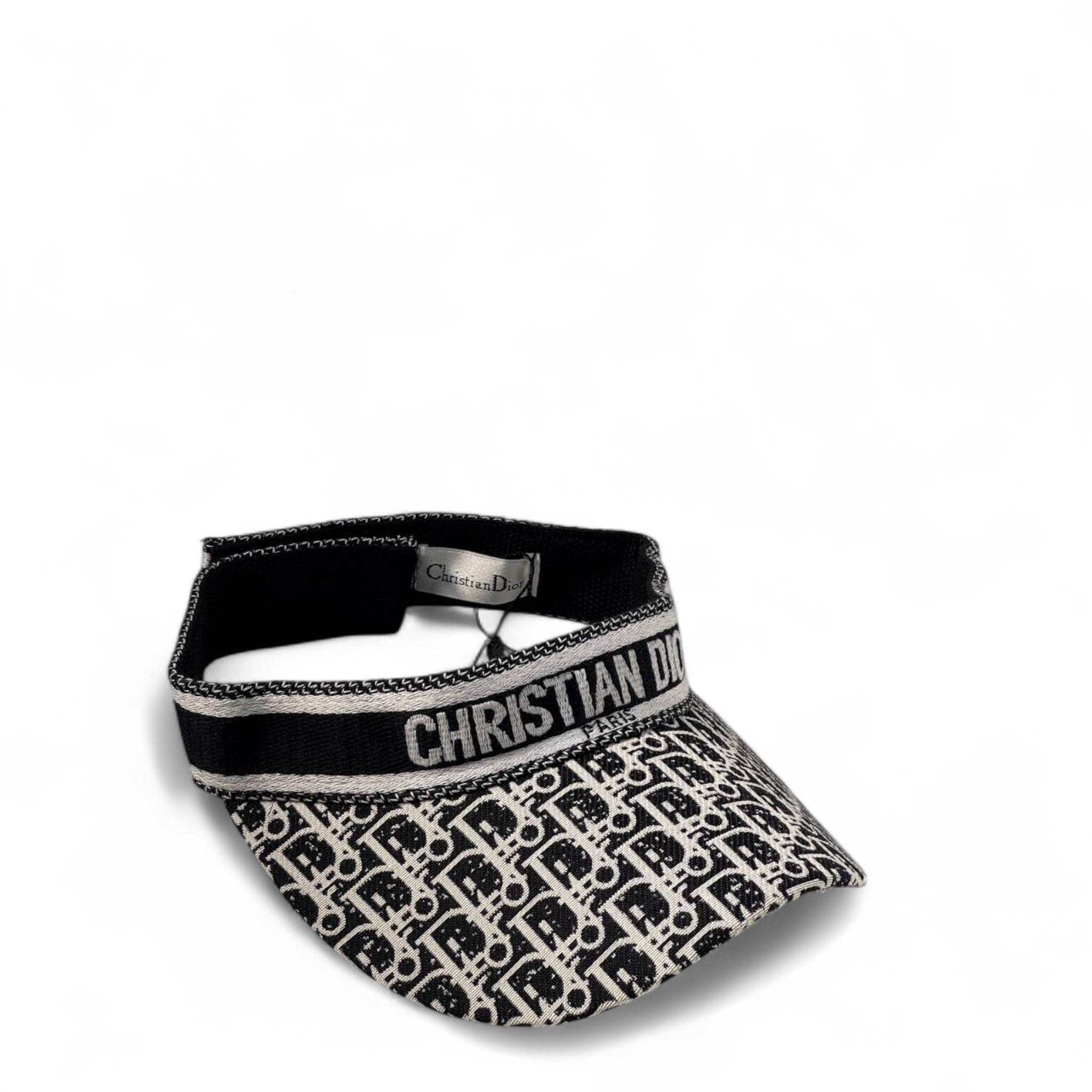Christian Dior Oblique Monogram Visor 🖤 – Signature Parisian Luxury
