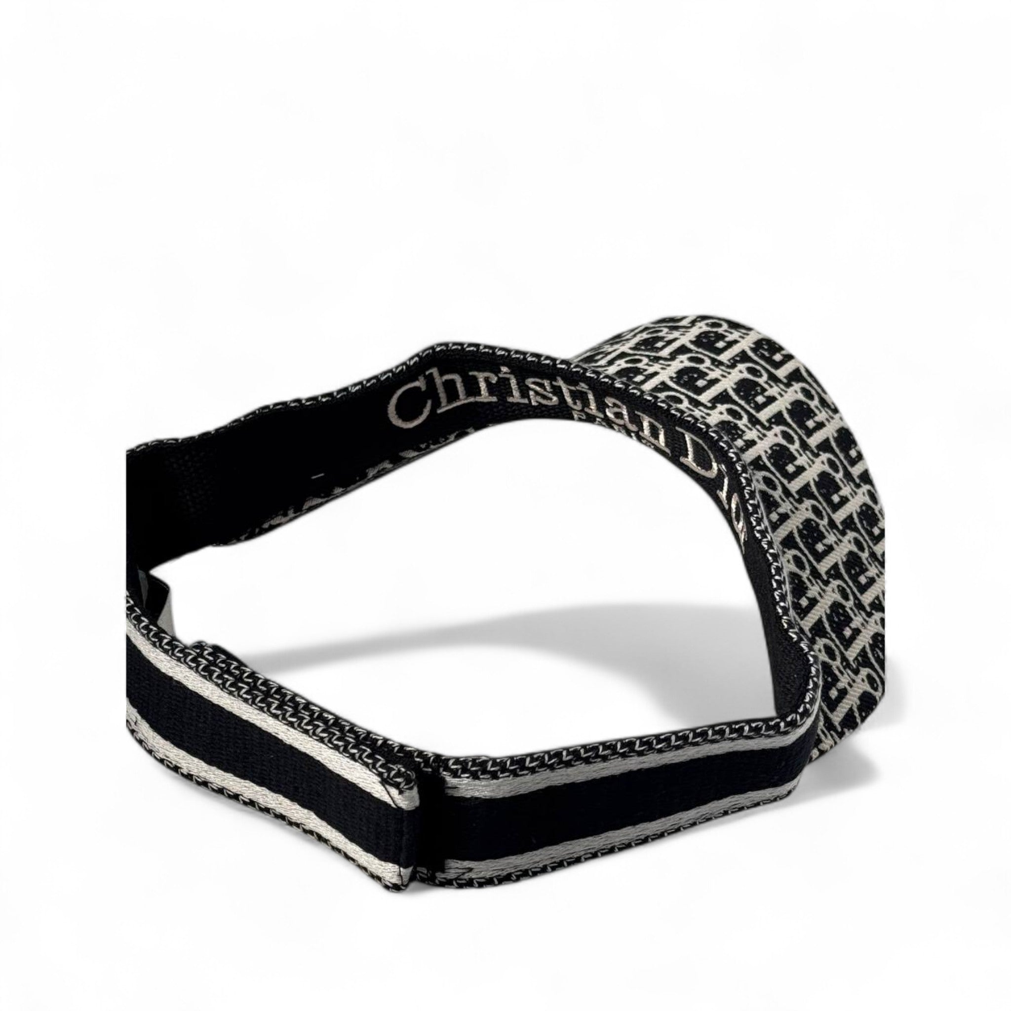 Christian Dior Oblique Monogram Visor 🖤 – Signature Parisian Luxury