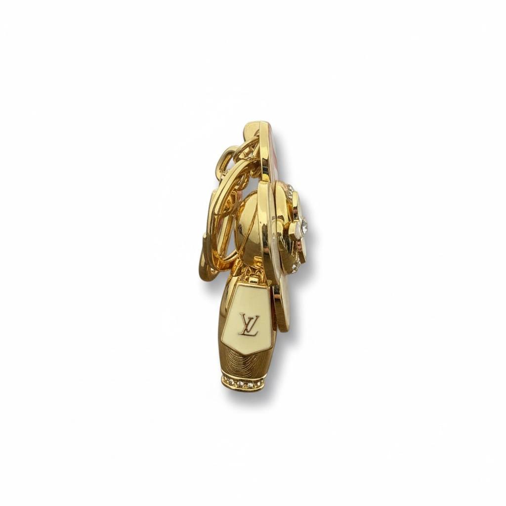 Louis Vuitton Vivienne Gold Monogram Pendant 💎✨ | Designer Collector Charm