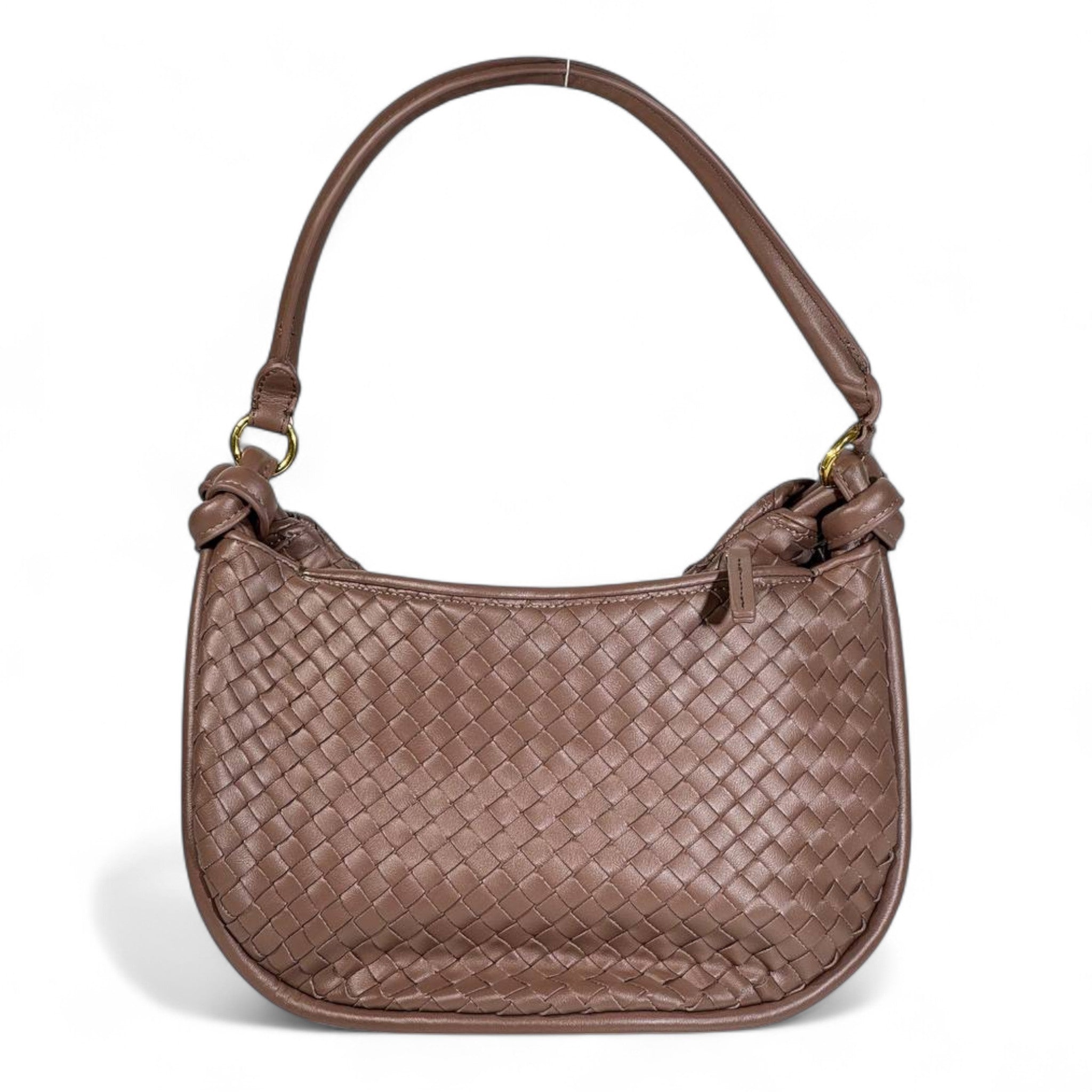 Bottega Veneta Woven Shoulder Bag – Classic Intrecciato Leather (Brown) ✨👜