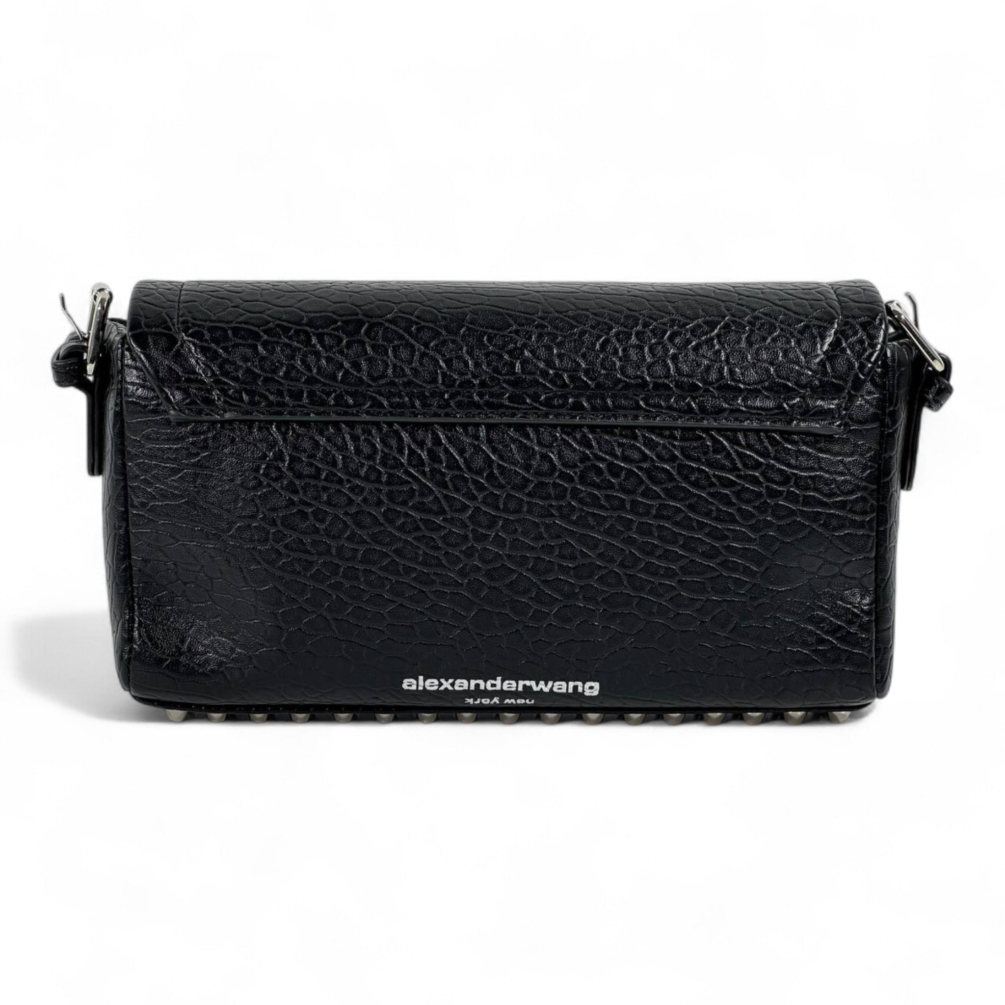 ✨ Alexander Wang Black Mini Crossbody – Luxury Textured Edition ✨