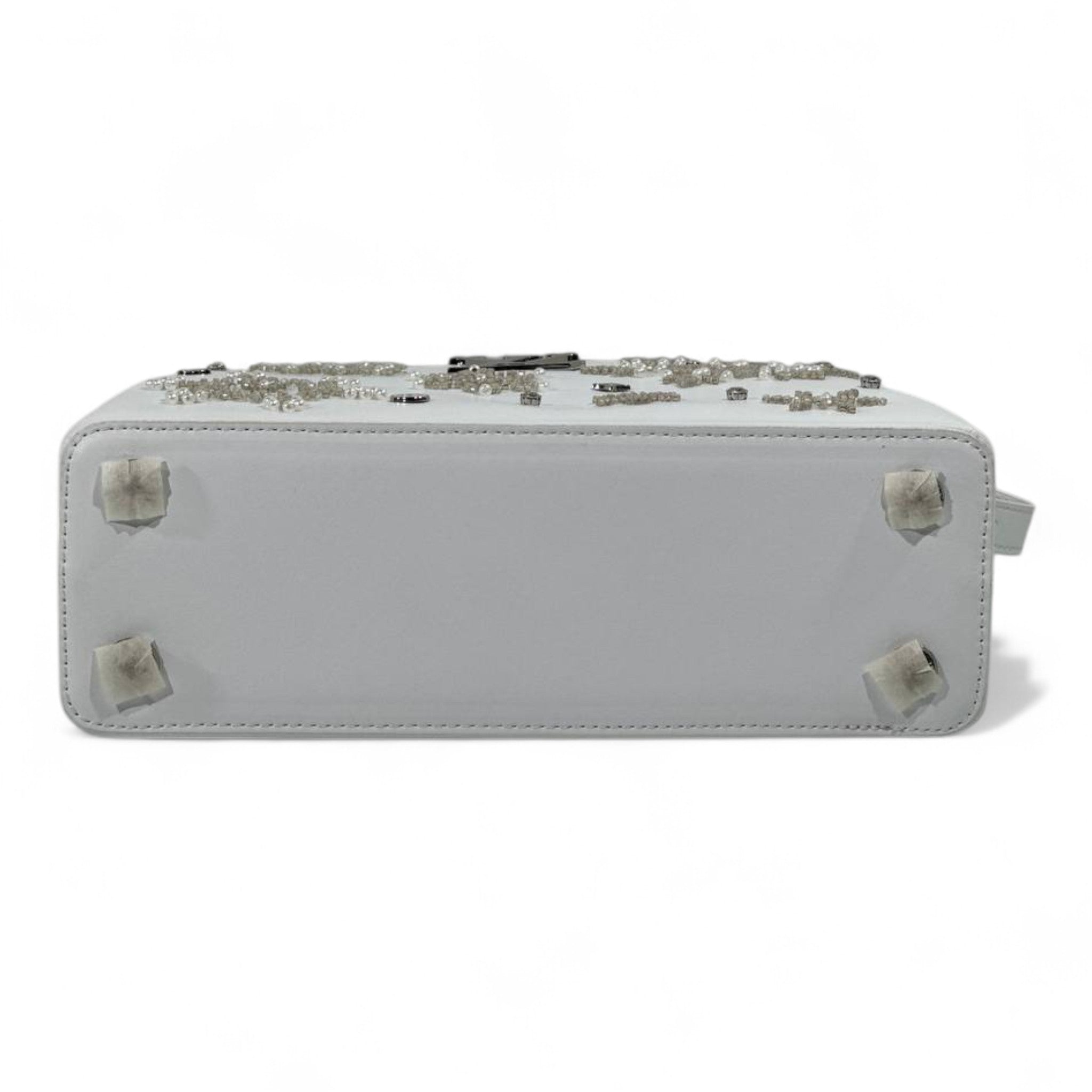 ✨ Louis Vuitton White Snowflake Crystal Capucines – Limited Winter Edition ✨