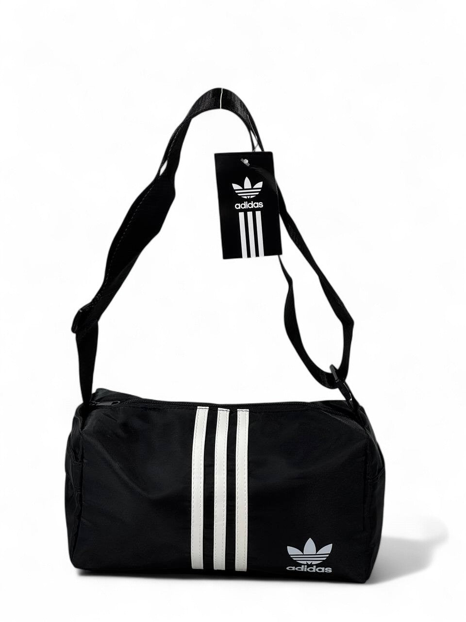 Adidas Originals 3-Stripes Mini Duffel Bag 🖤✨