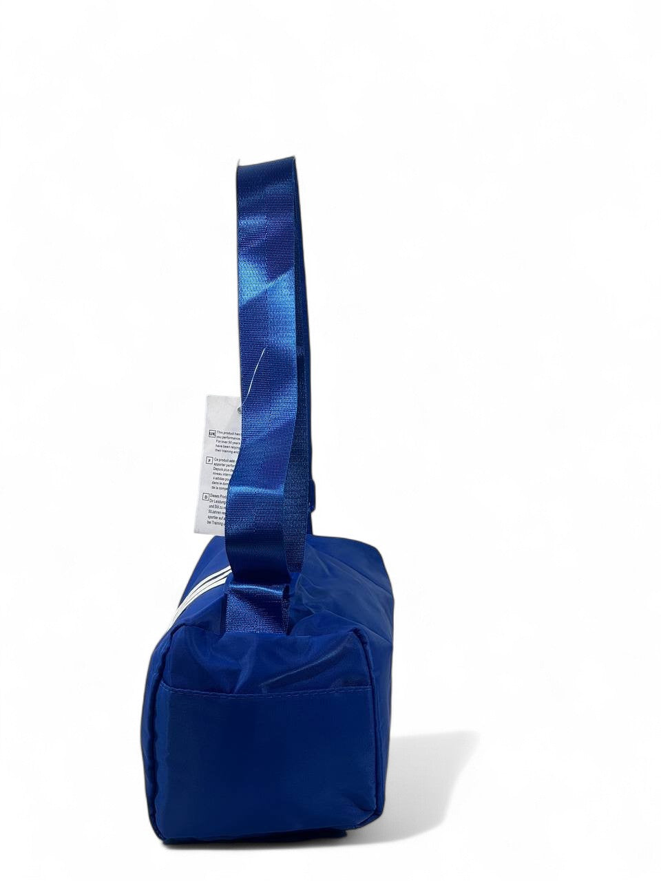 🔥 Adidas Originals Mini Duffel – Royal Blue 3-Stripes Shoulder Bag