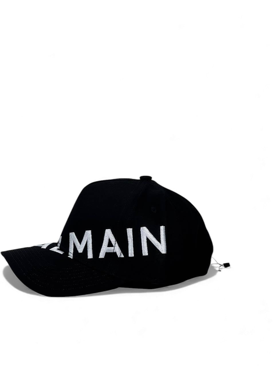 Balmain Luxury Embroidered Cap – Black & White Edition 🧢🖤 (Premium Unisex Style)