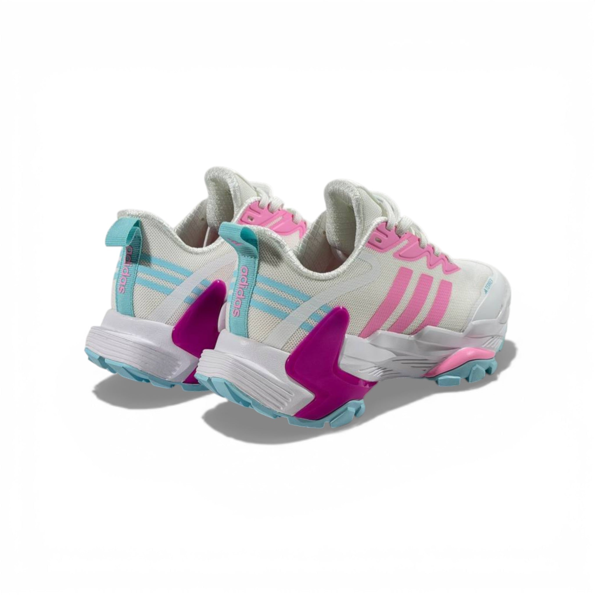 Adidas Terrex Women’s Trail Running Sneakers – White & Pink Sport Shoes 👟✨💗