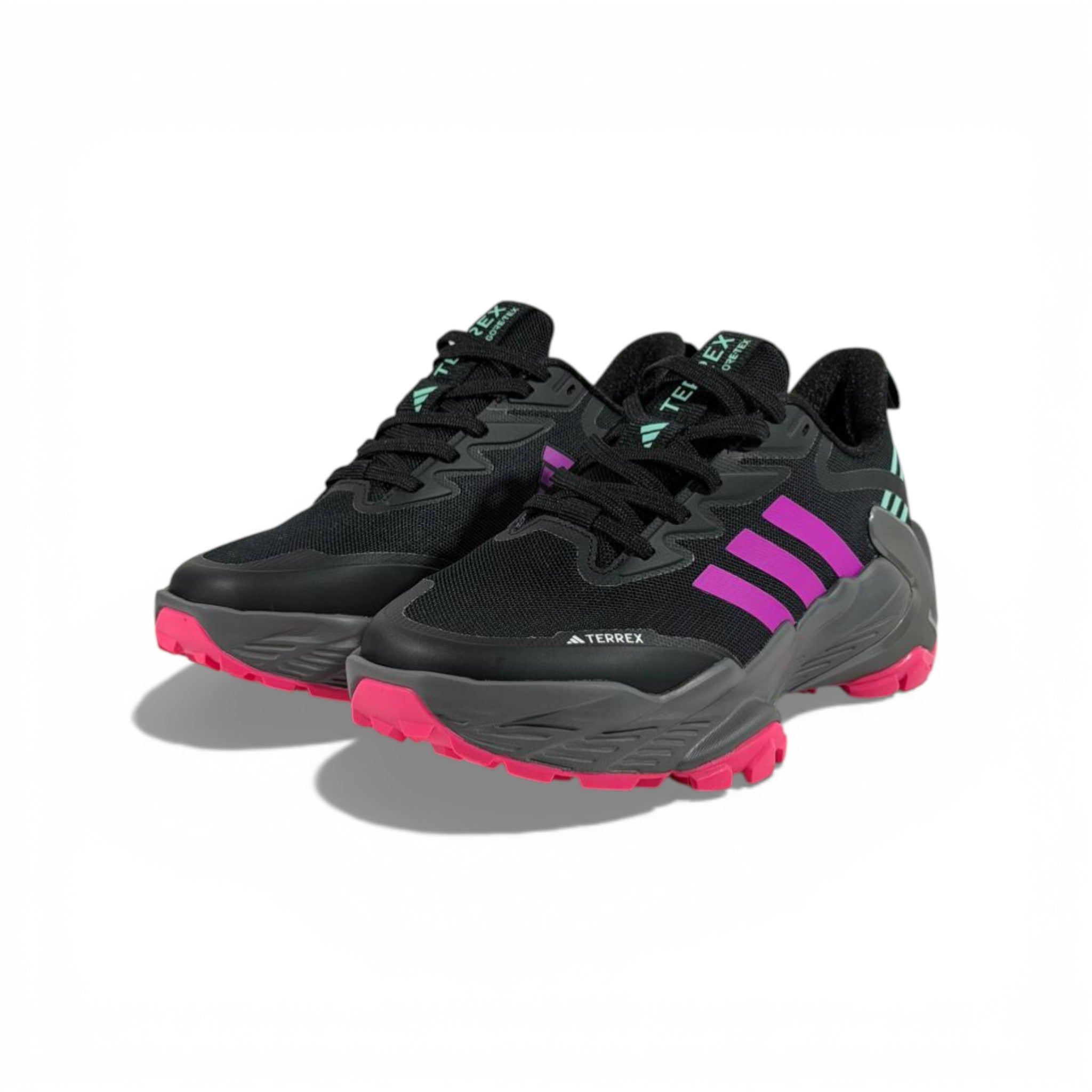 Adidas Terrex Women’s Black & Pink Trail Sneakers 👟🖤💗 Sport Performance Running Shoes 🏃♀️✨