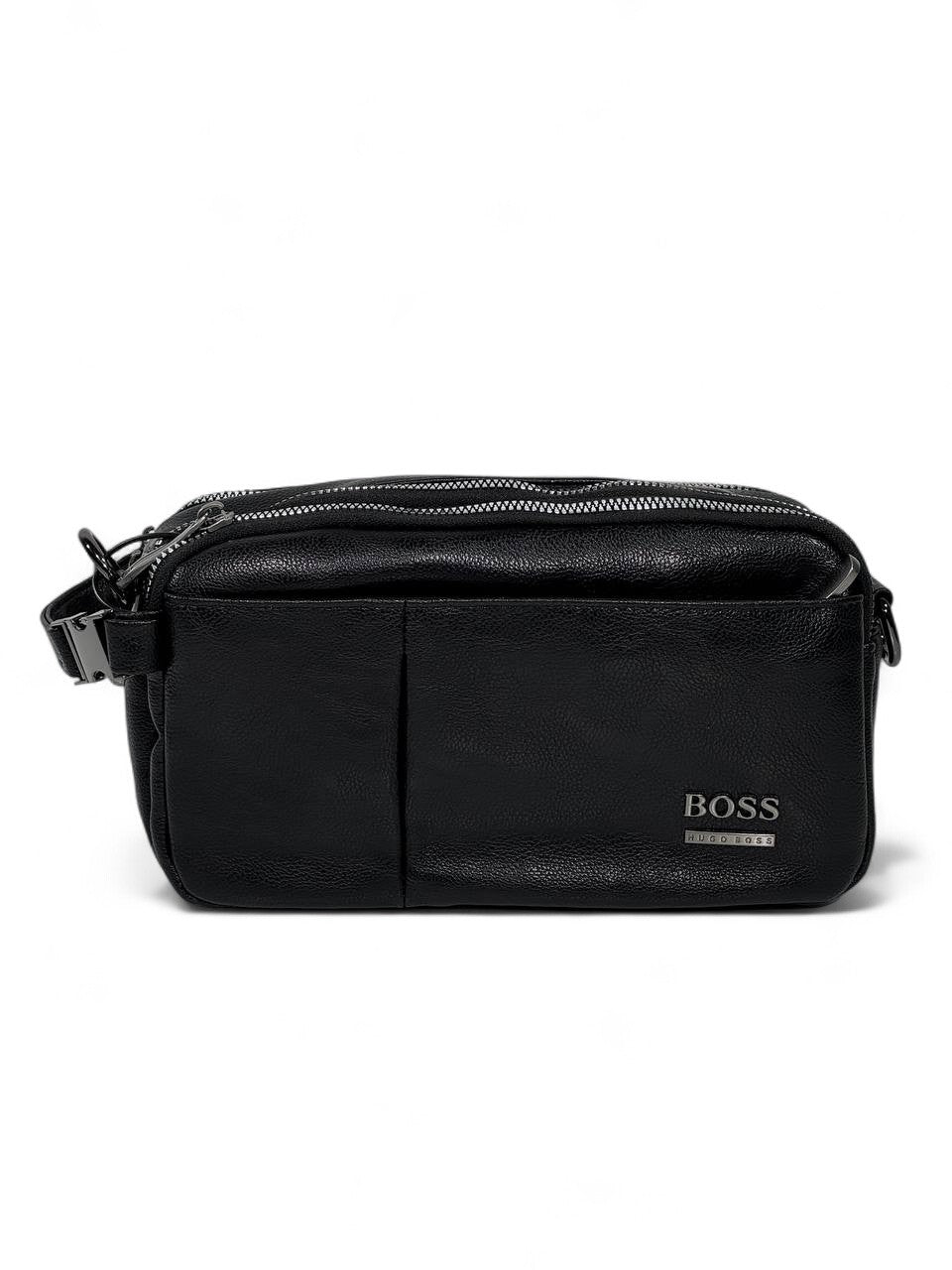 🖤 BOSS Black Premium Crossbody Pouch – Sleek Modern Essential