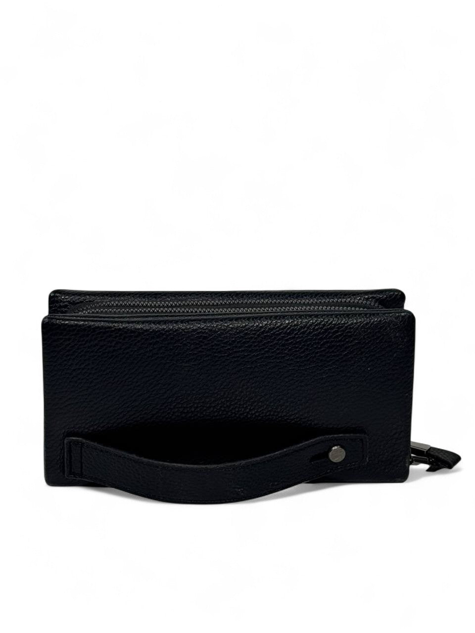 🖤 Gucci Black Pebbled Leather Crossbody Pouch – Iconic Luxury Essential