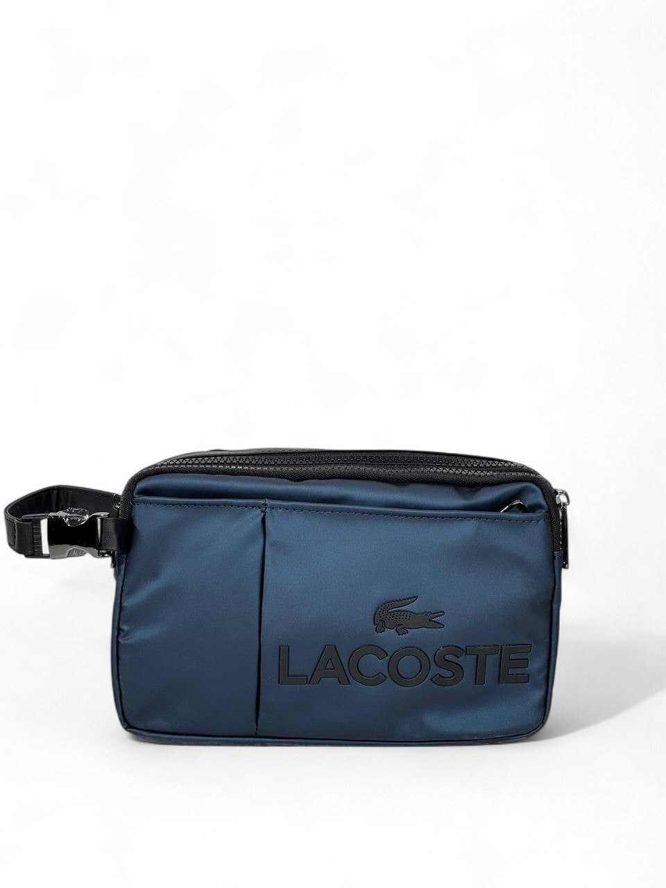 💙 Lacoste Navy Blue Urban Crossbody Pouch – Premium Sporty Chic Design