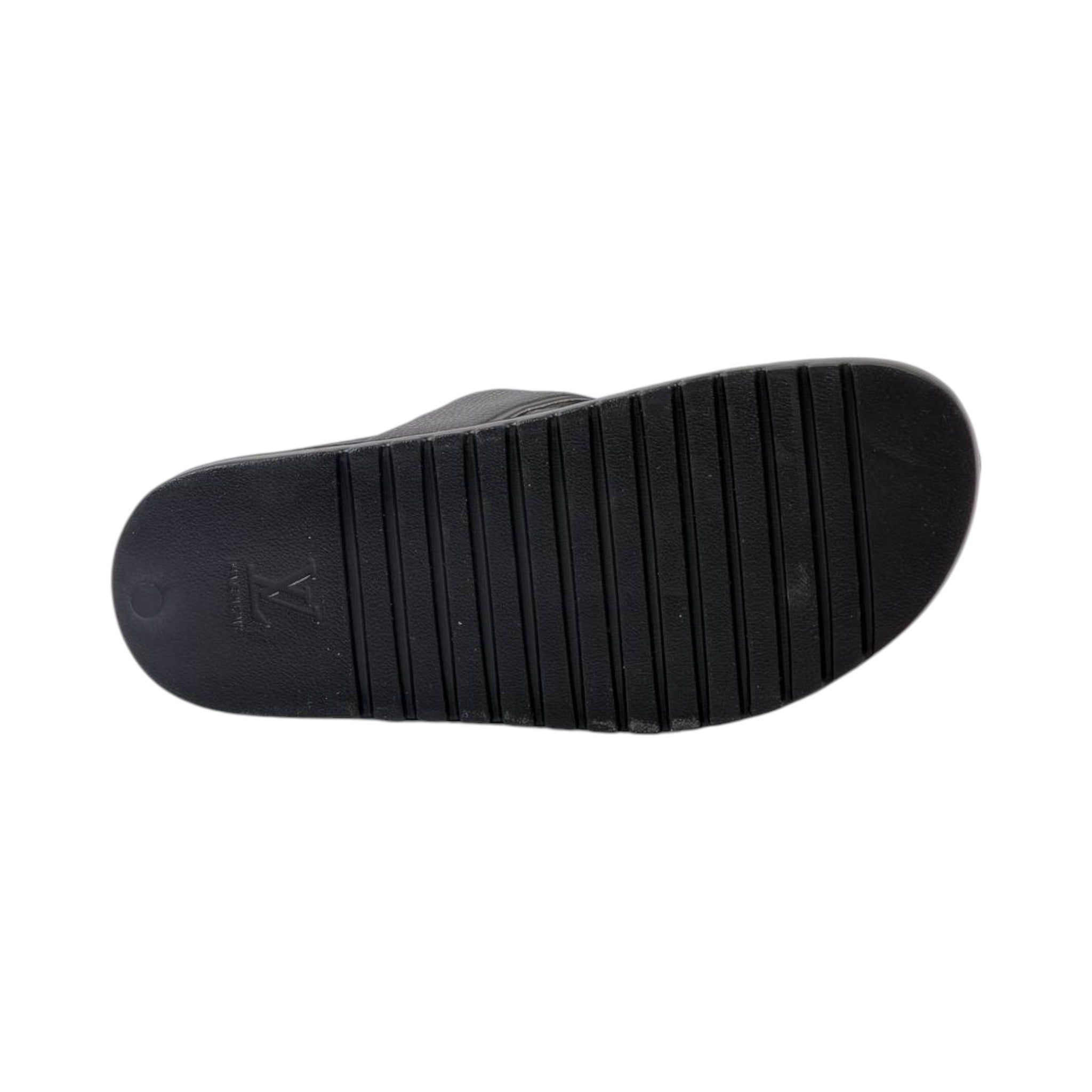 🤍 Louis Vuitton H Monogram Comfort Sandals – Black Luxury Edition